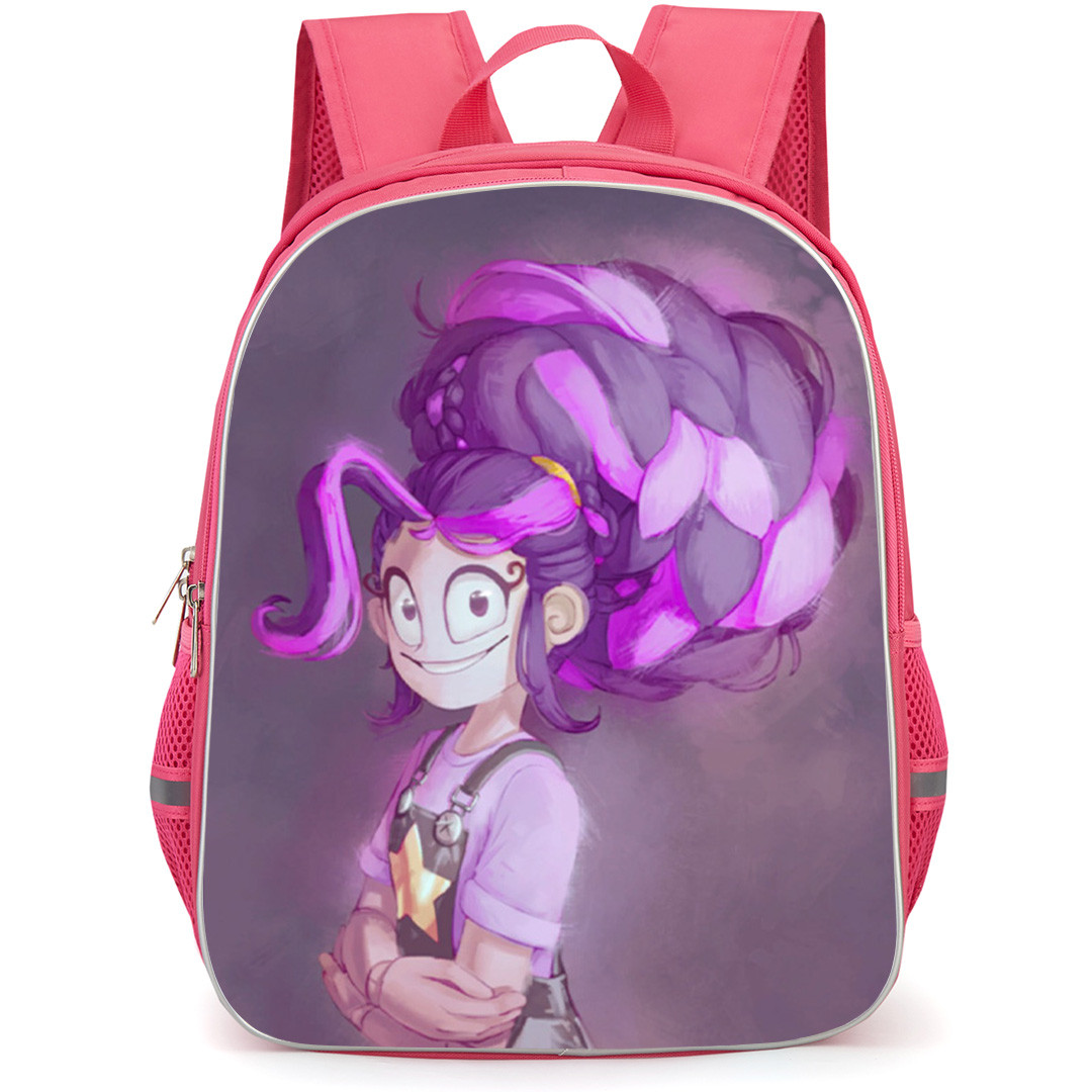 Poppy Playtime Lily Lovebraids Backpack School Bag StudentPack - Lily Lovebraids Portrait Illustration Art Poster