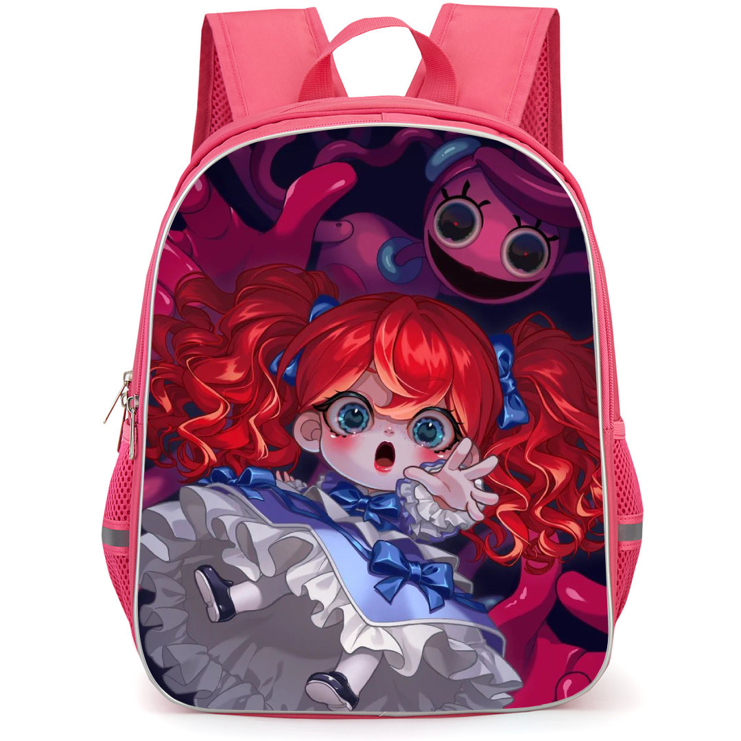 Poppy Play Time Mommy Long Legs Backpack StudentPack - Mommy Long Legs Chase Running Child Poster