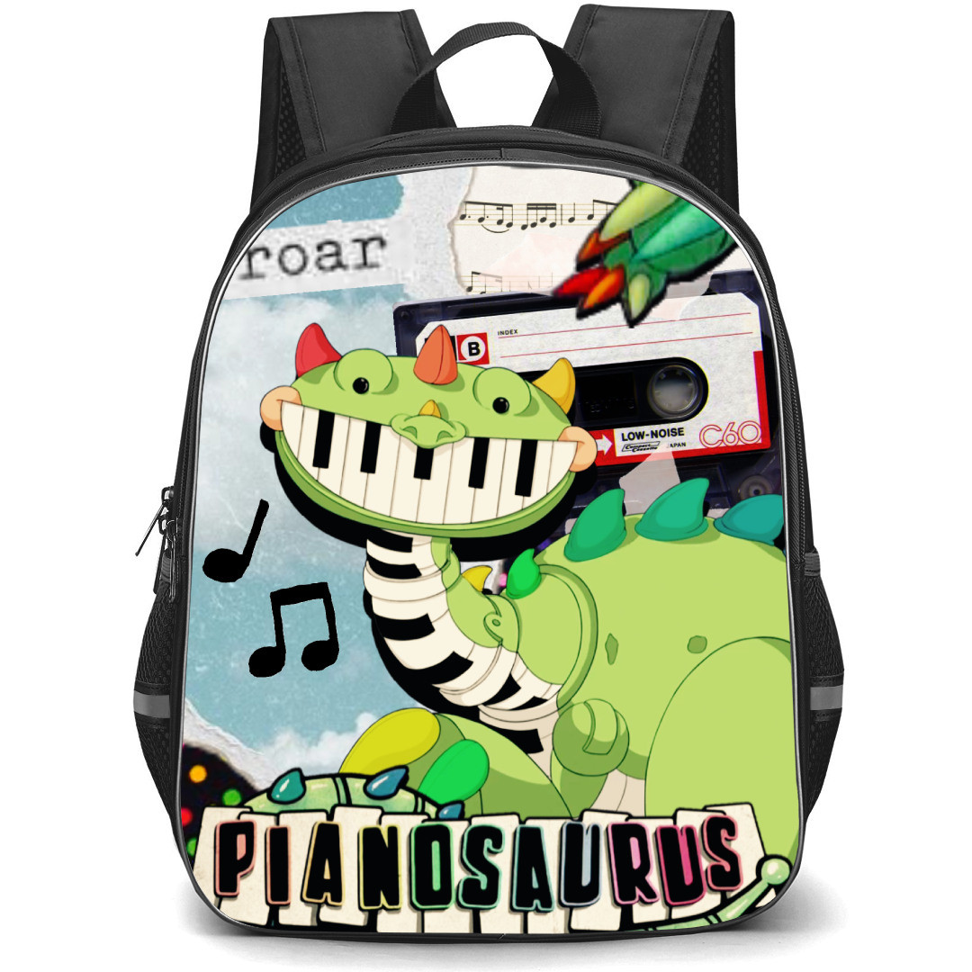 Poppy Play Time Pianosaraus Backpack StudentPack - Pianosaraus Smiling Roar Collage Poster
