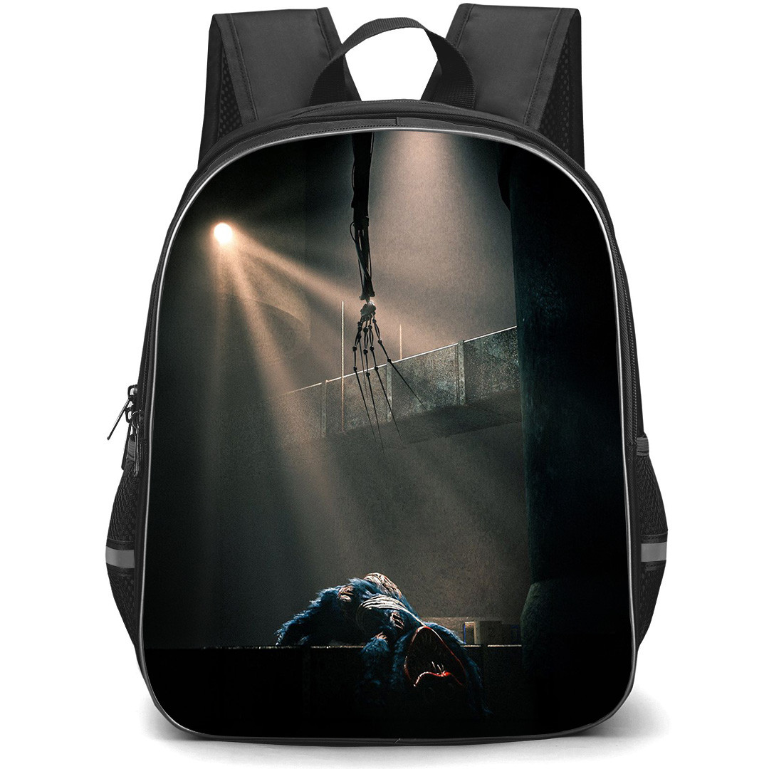 Poppy Playtime Backpack School Bag StudentPack - Poppy Playtime Prototype And Huggy Wuggy 3D Art Poster