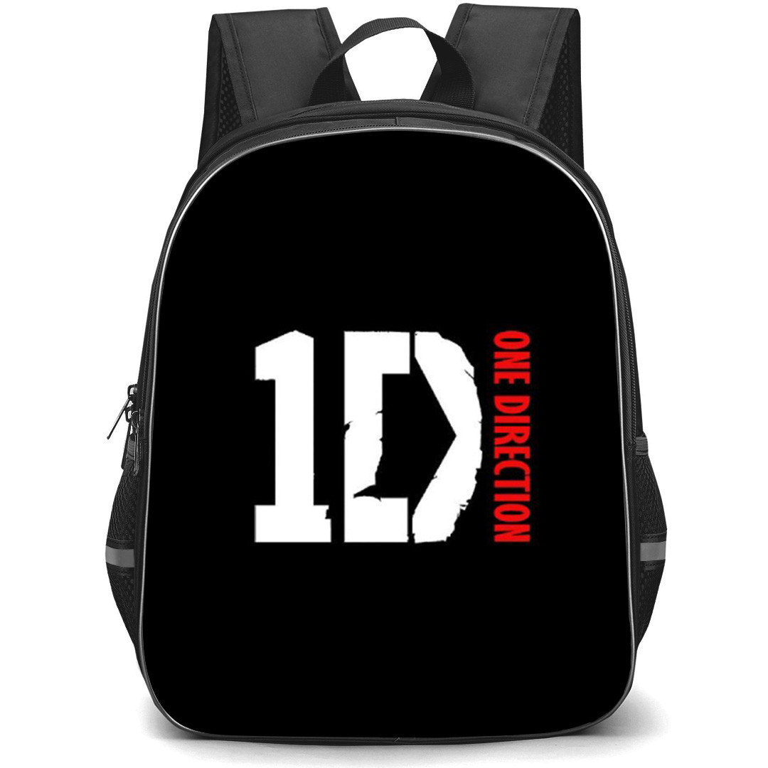 One Direction Backpack School Bag StudentPack - Band Wordmark Logo