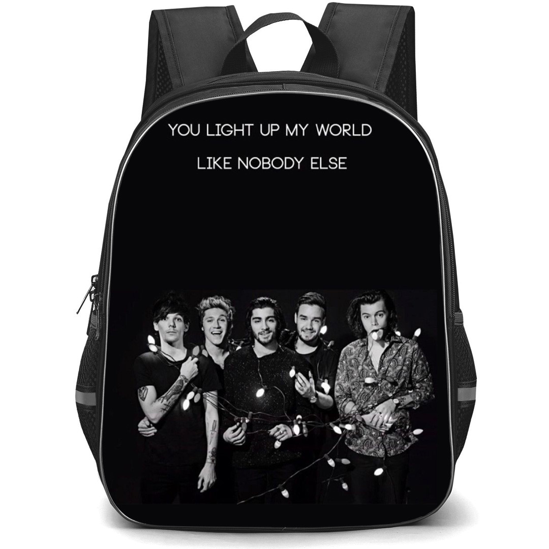 One Direction Backpack School Bag StudentPack - You Light Up My World Poster