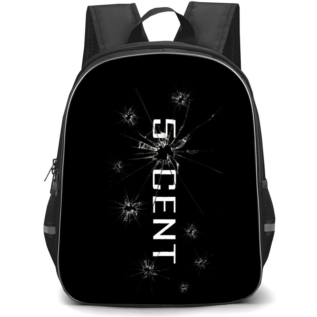 50 Cent Backpack School Bag StudentPack - Bulletproof Album Cover Art