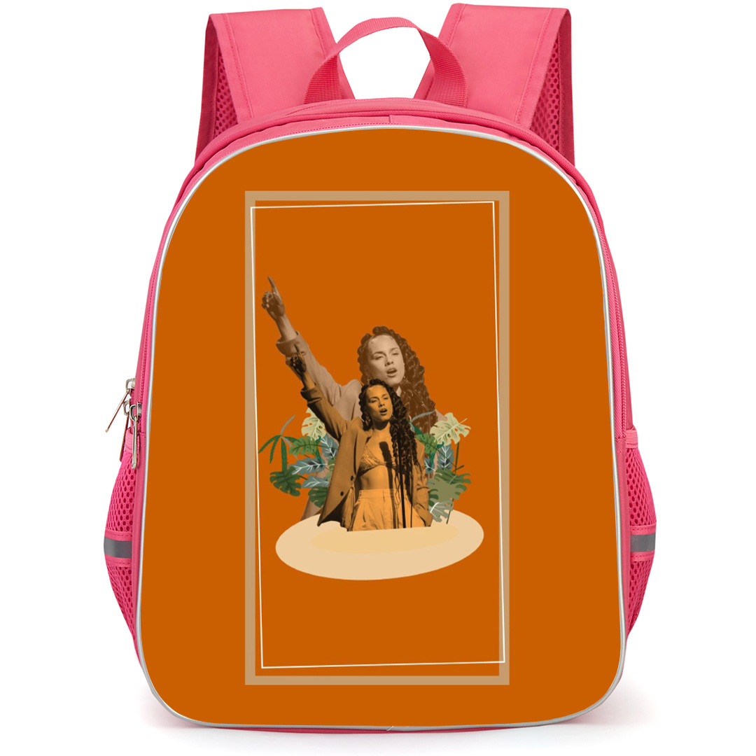 Alicia Keys Backpack School Bag StudentPack - Singing Tropical Poster