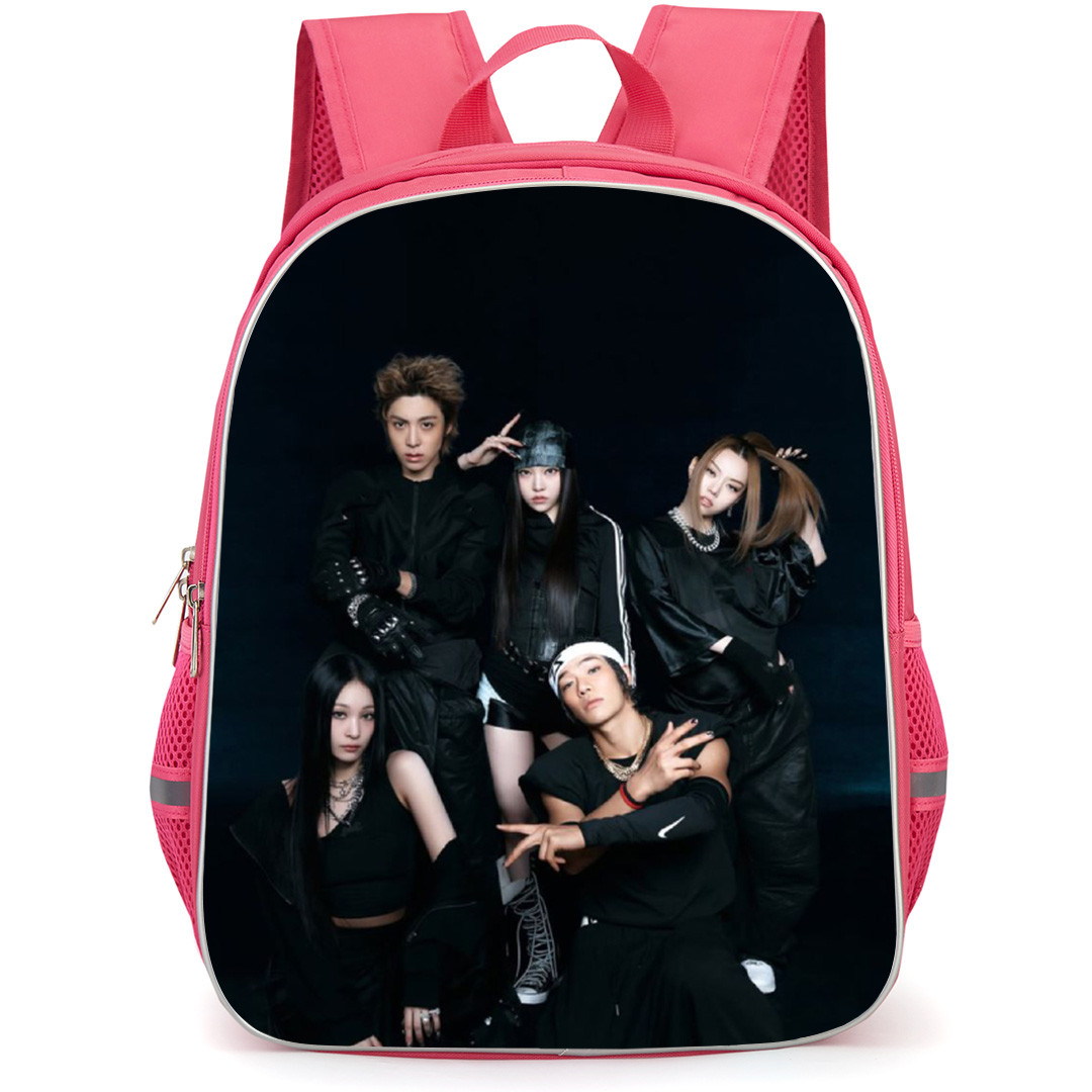 All Day Project Backpack School Bag StudentPack - Black Theme Portrait Poster