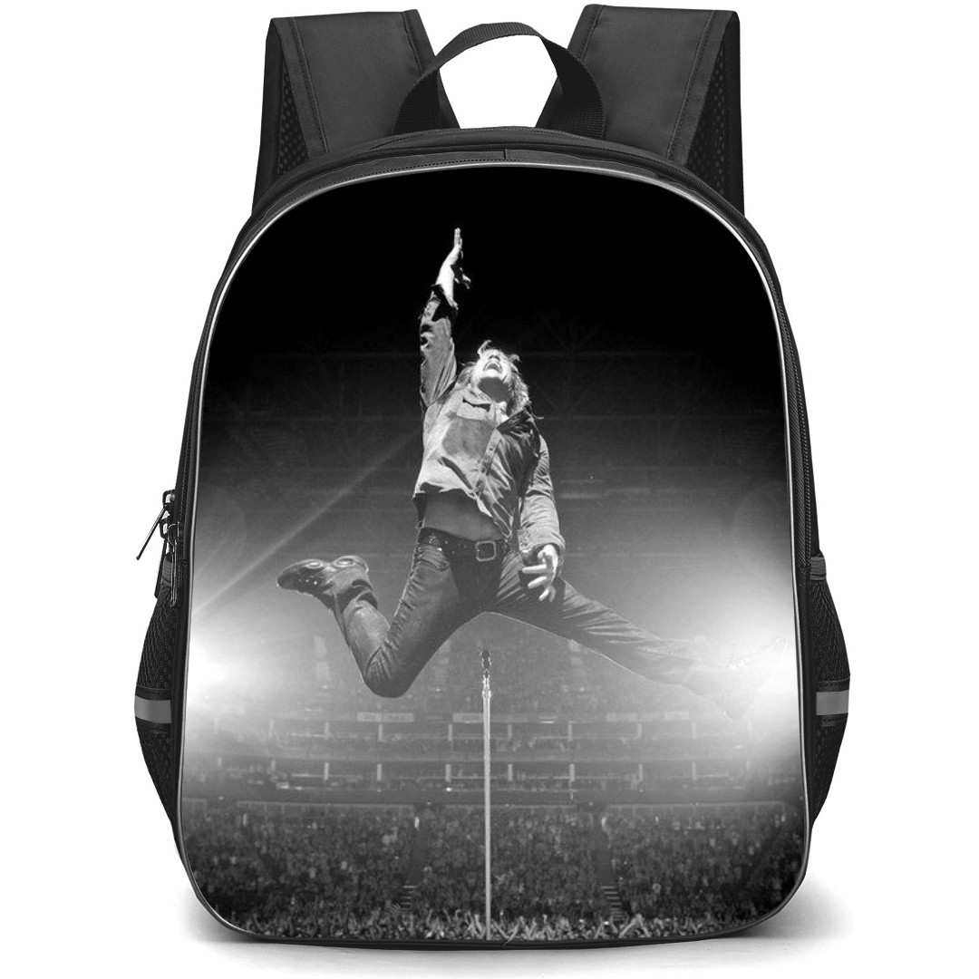 Bon Jovi Backpack StudentPack - Bon Jovi 2010 - Chris And Becky Grayscale Poster