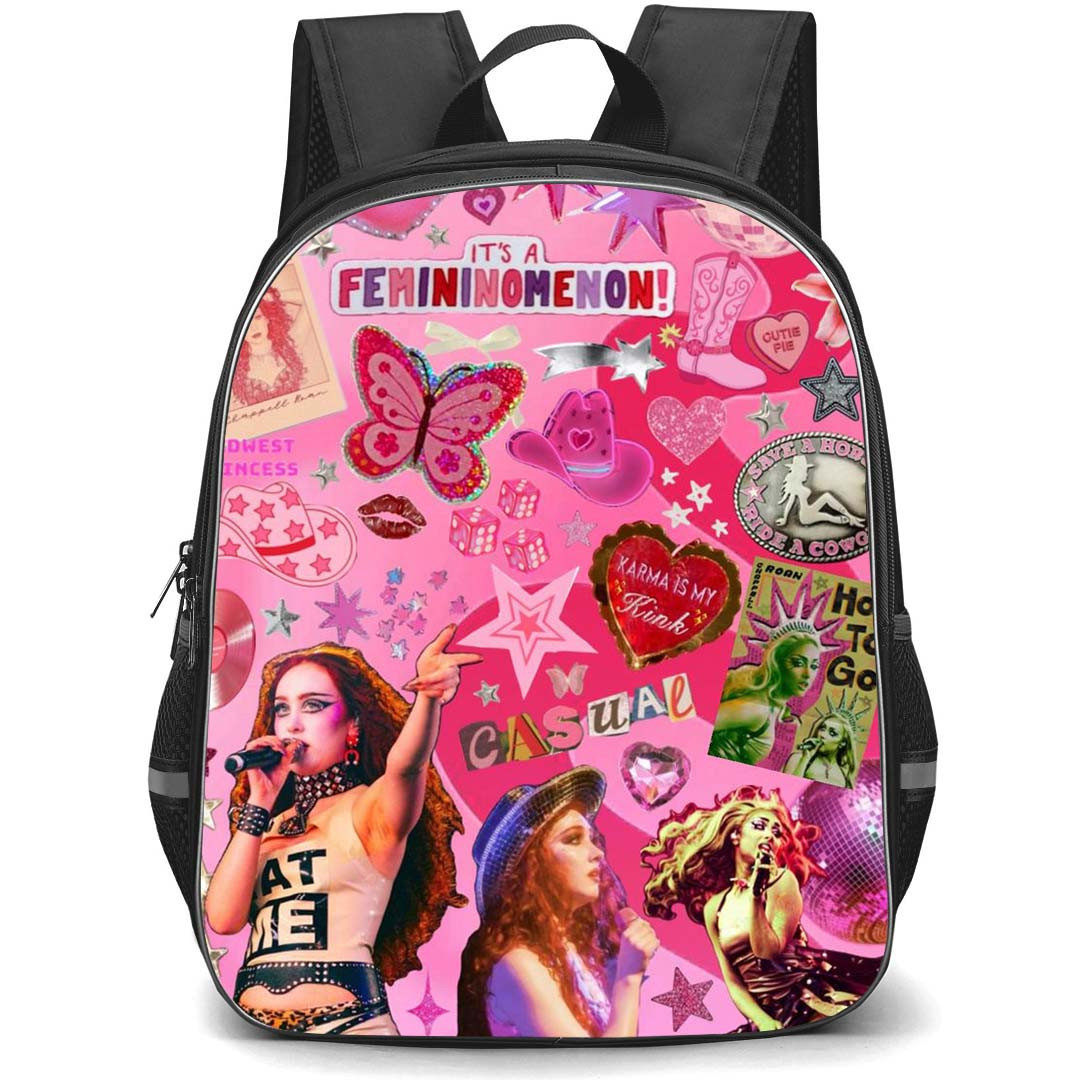 Chappell Roan Backpack StudentPack - Chappell Roan Femininomenon Collage