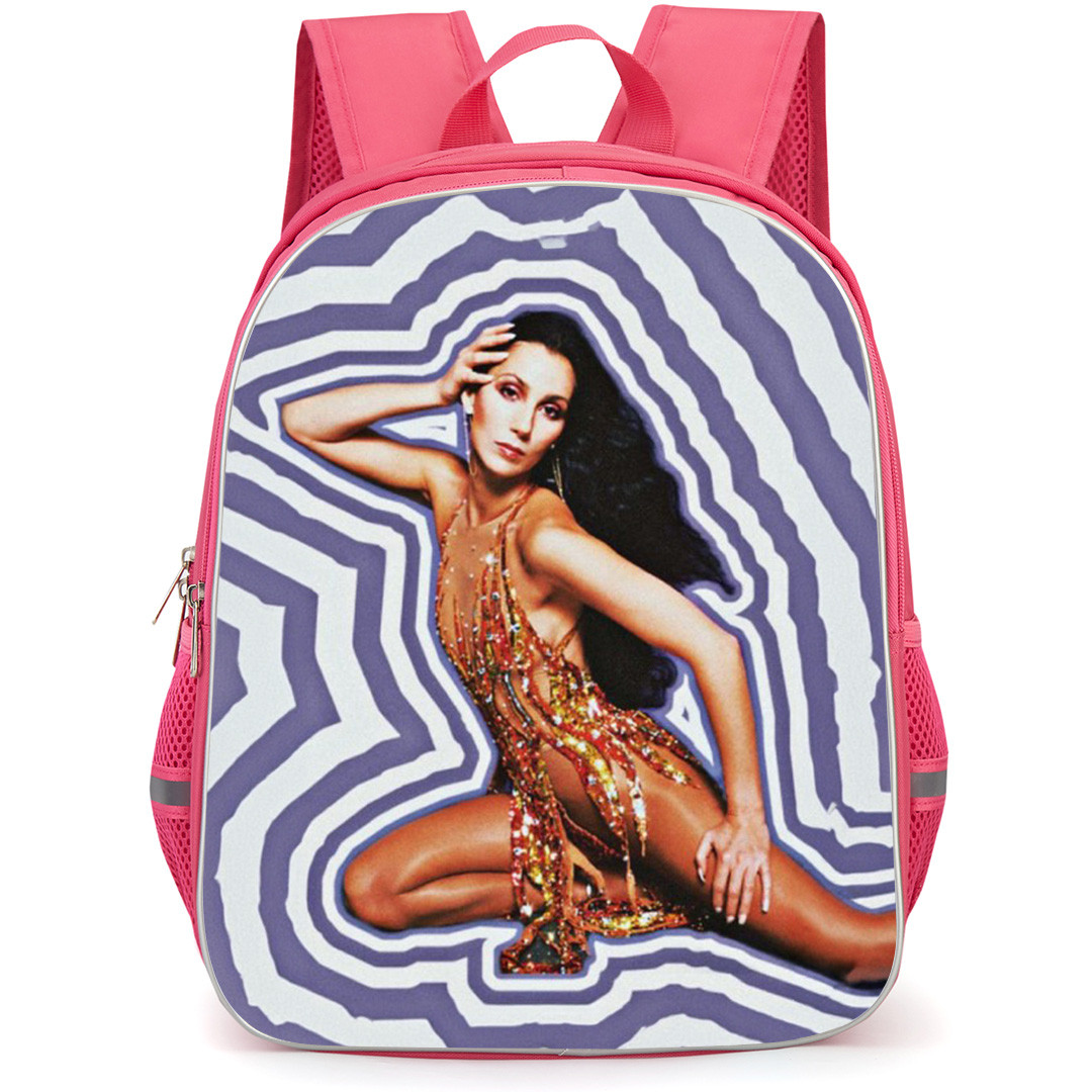 Cher Backpack School Bag StudentPack - Retro Portrait Poster