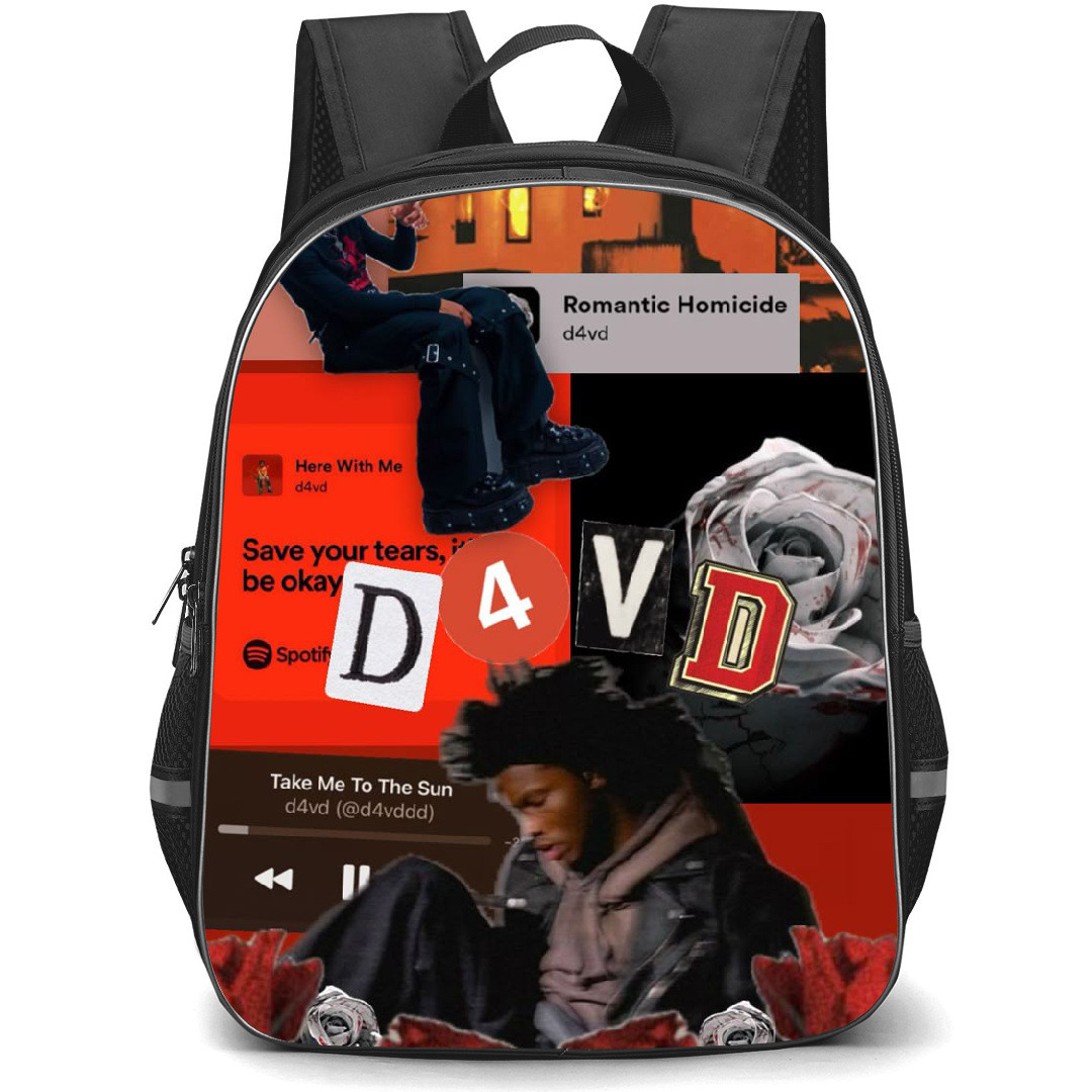 D4vd Backpack StudentPack - D4vd Aesthetic Music Poster