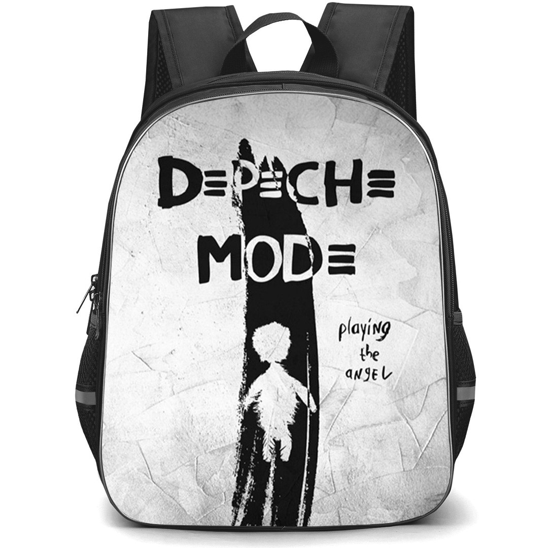 Depeche Mode Backpack School Bag StudentPack - Depeche Mode Playing The Angel Album Cover Poster