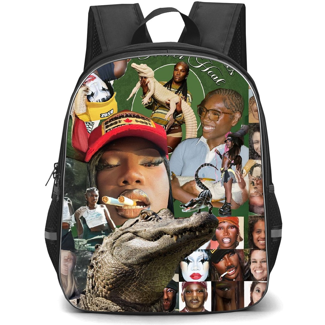 Deochii Backpack StudentPack - Doechii Smoking Fan Art Collage