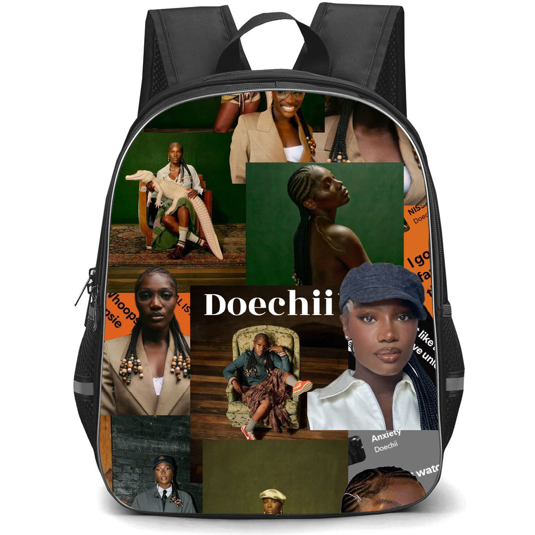 Doechii Backpack StudentPack - Doechii Fashion Collage Poster