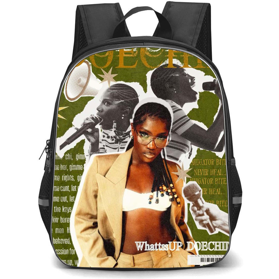 Doechii Backpack StudentPack - Doechii Retro Graphic Poster