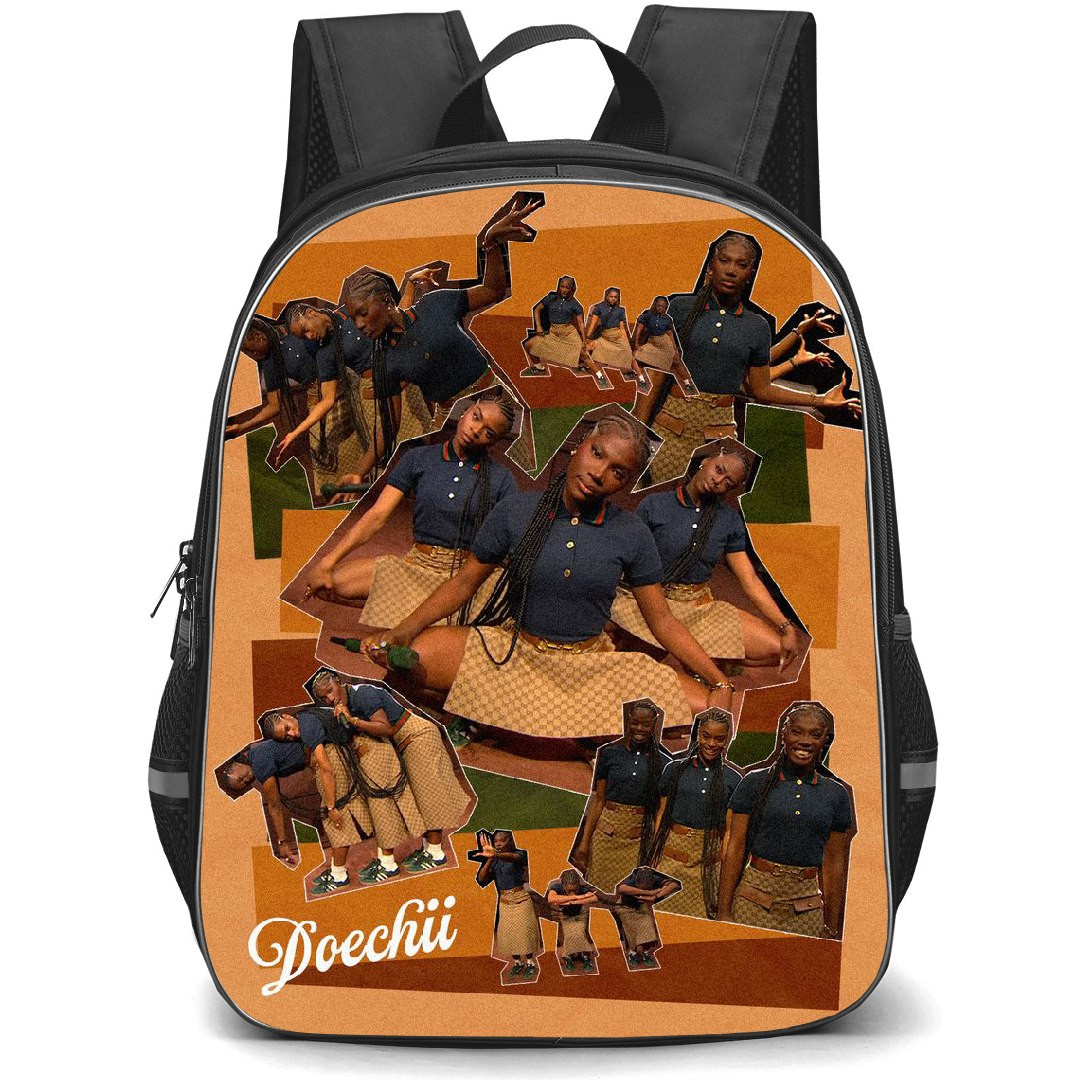 Doechii Backpack StudentPack - Doechii Retro Square Sticker