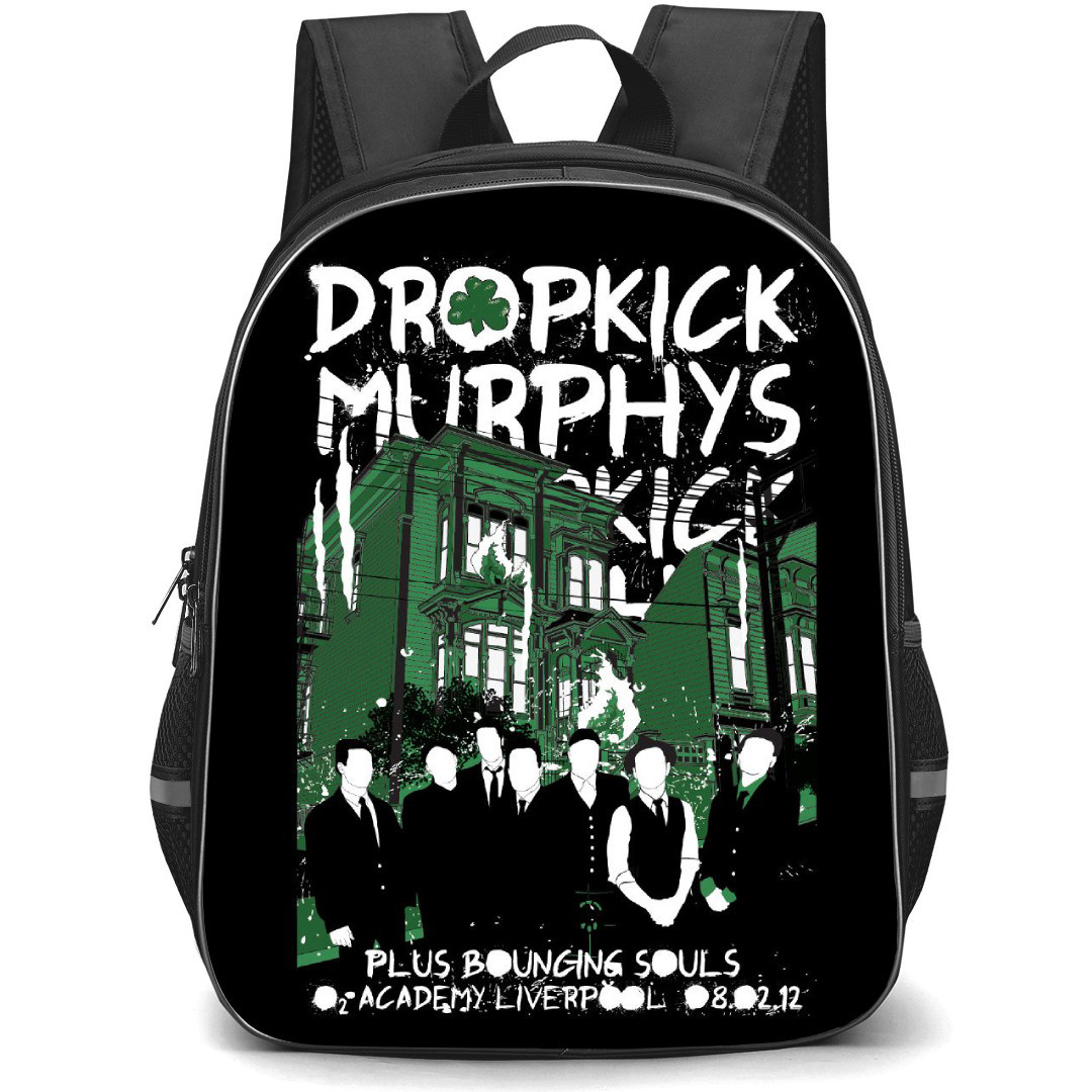 Dropkick Murphys Backpack StudentPack - Dropkick Murphys Concert Poster Illustration Art