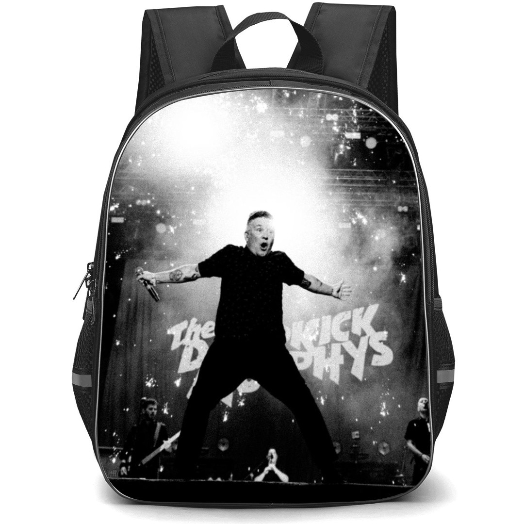 Dropkick Murphys Backpack StudentPack - Dropkick Murphys Highfield Festival Concert Grayscale Poster