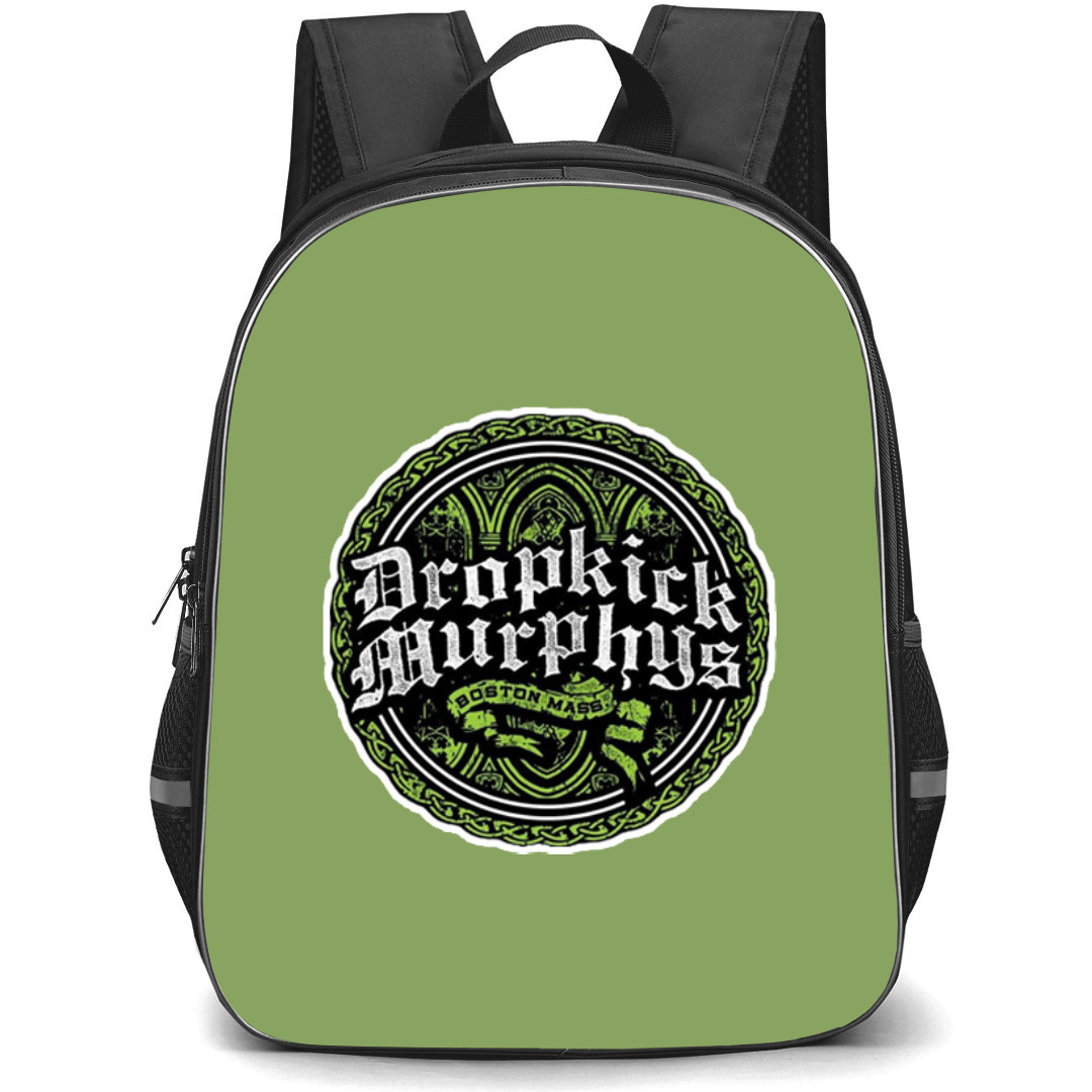 Dropkick Murphys Backpack StudentPack - Dropkick Murphys Retro Round Logo Sticker