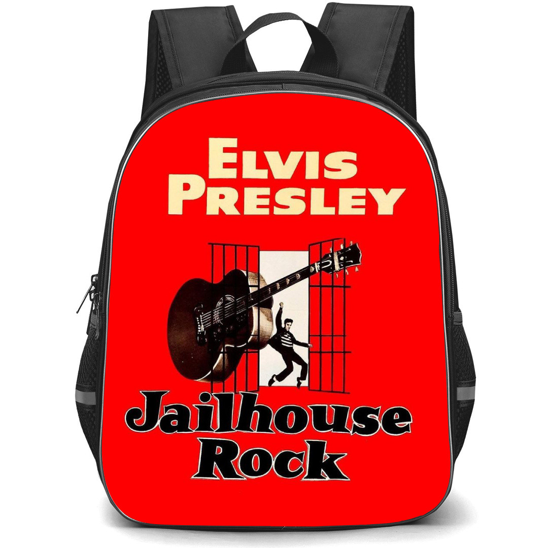 Elvis Presley Backpack School Bag StudentPack - Jailhouse Rock Album Cover Art
