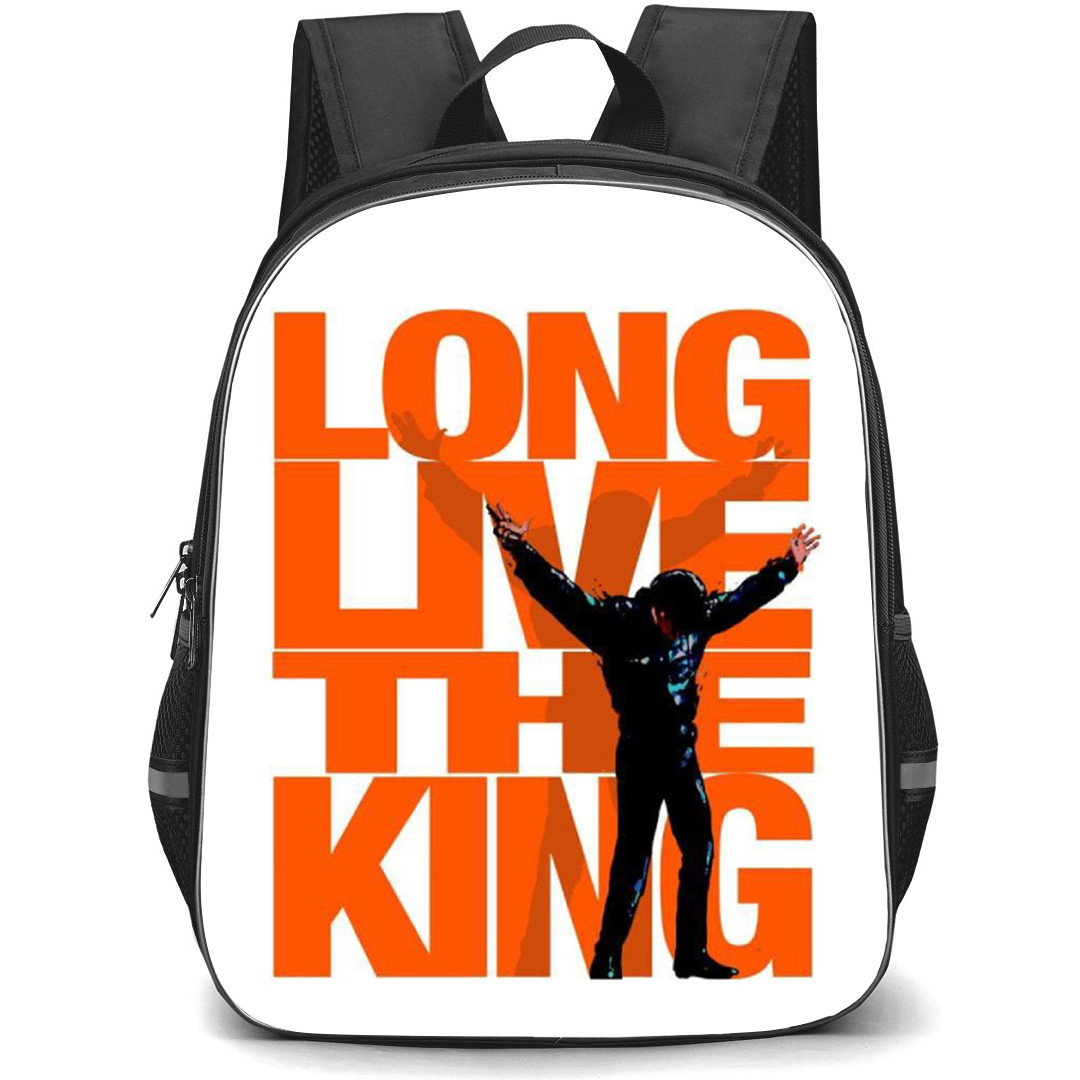 Elvis Presley Backpack School Bag StudentPack - Long Live The King Poster