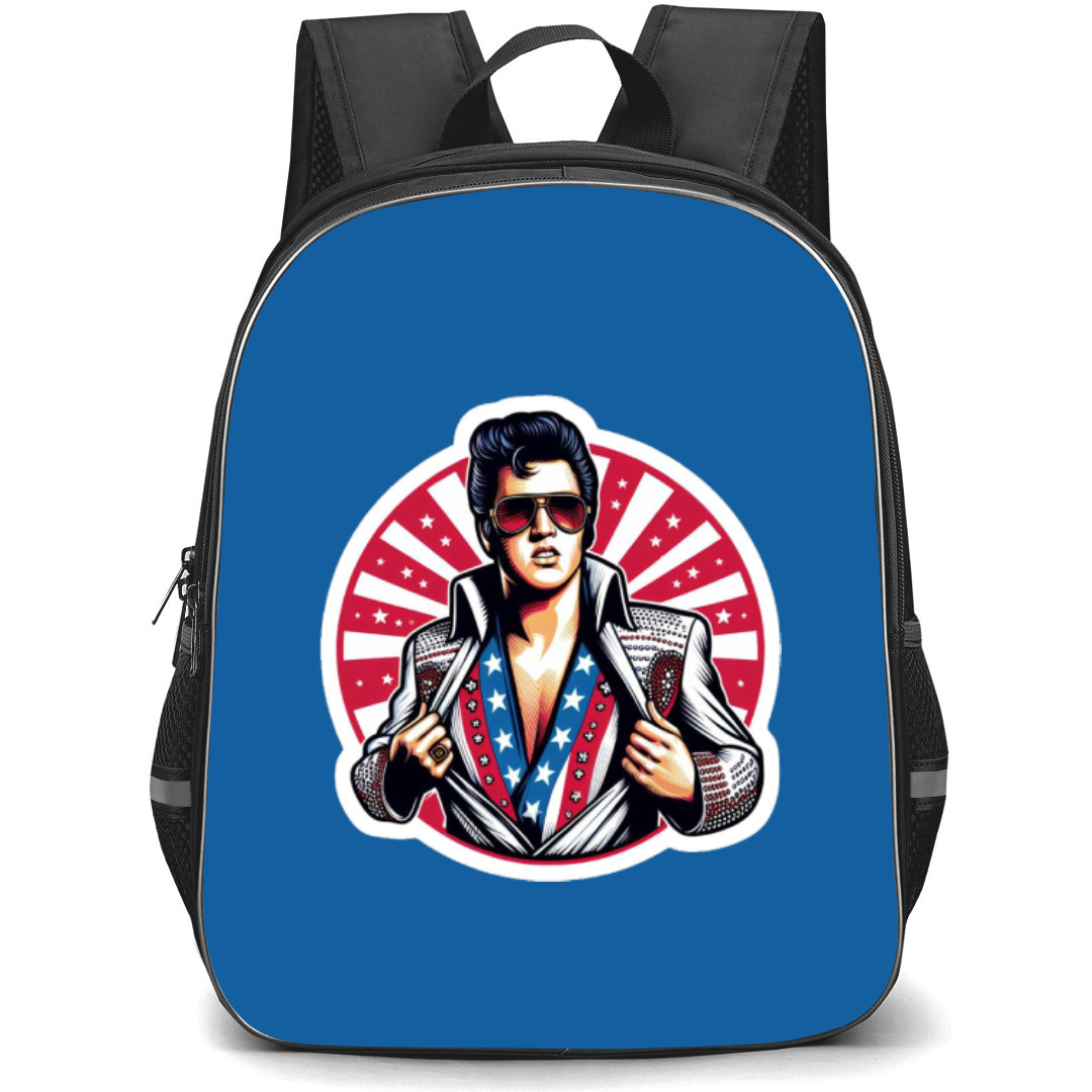 Elvis Presley Backpack School Bag StudentPack - Retro Pop Art Sticker