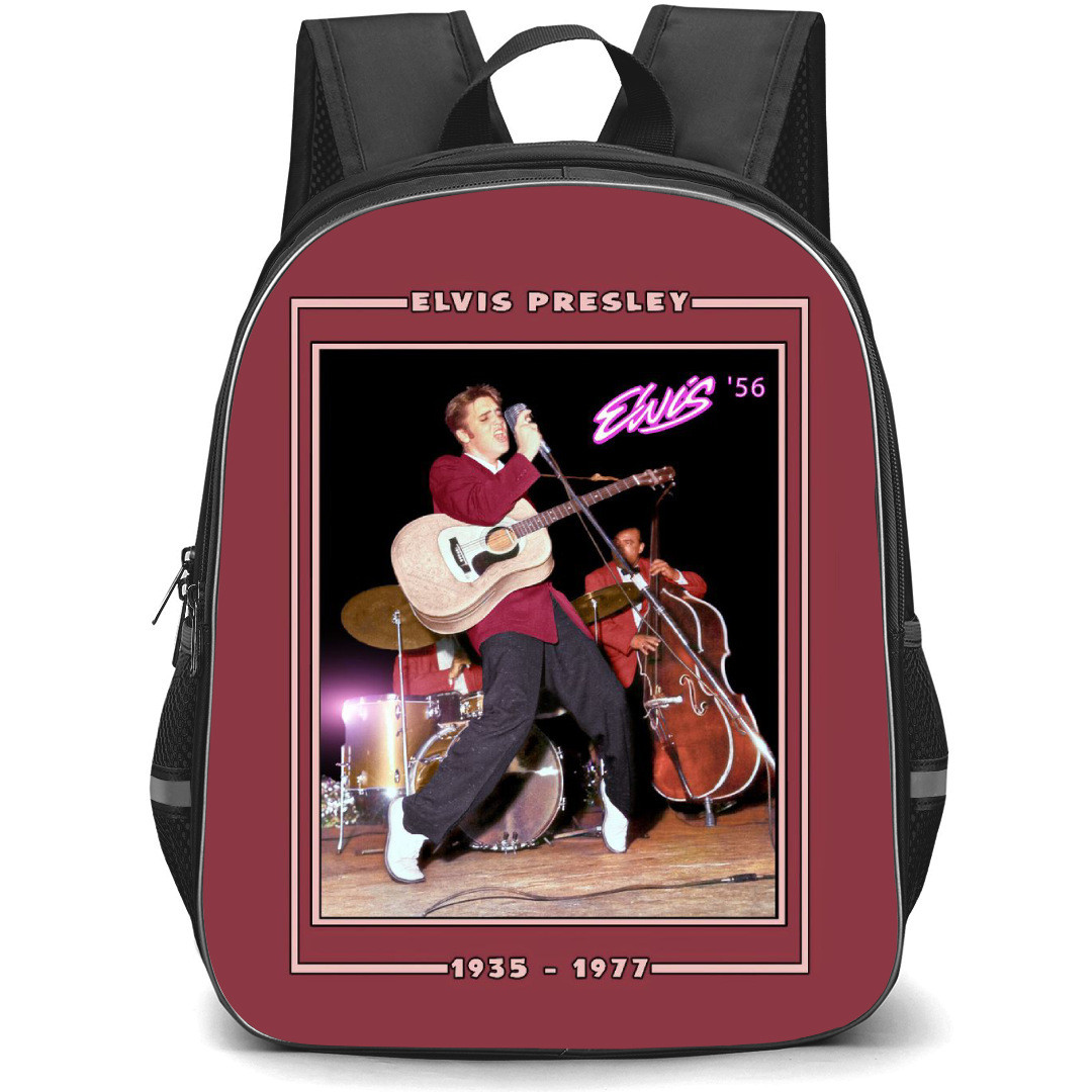 Elvis Presley Backpack School Bag StudentPack - Singing Band Portrait Poster