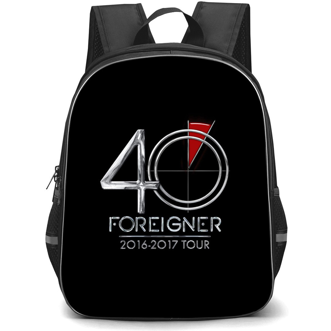 Foreigner Backpack School Bag StudentPack - 2016 To 2017 Tour Poster