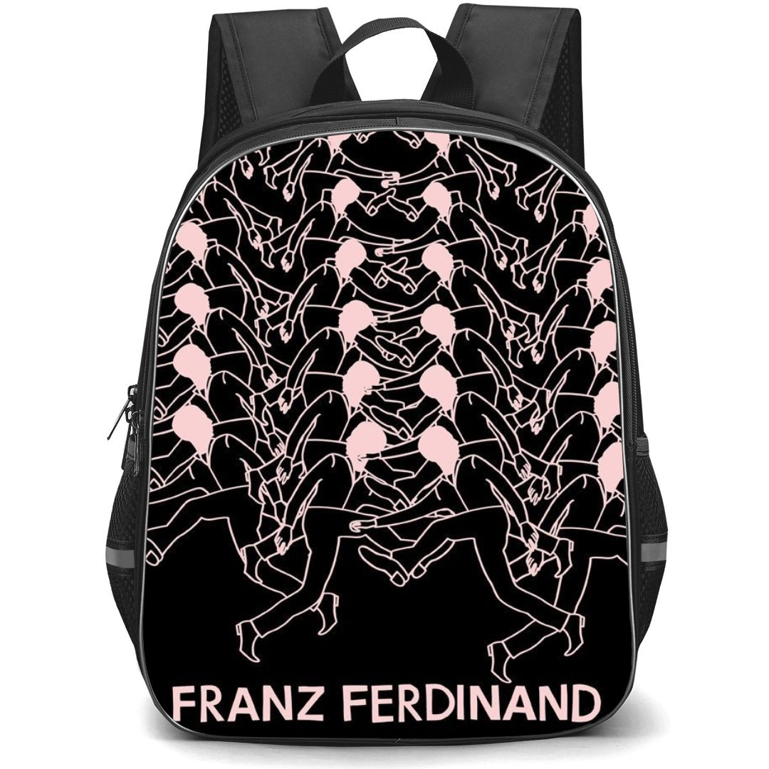 Pop Star Franz Ferdinand Backpack StudentPack - Man Dancing Pattern Poster