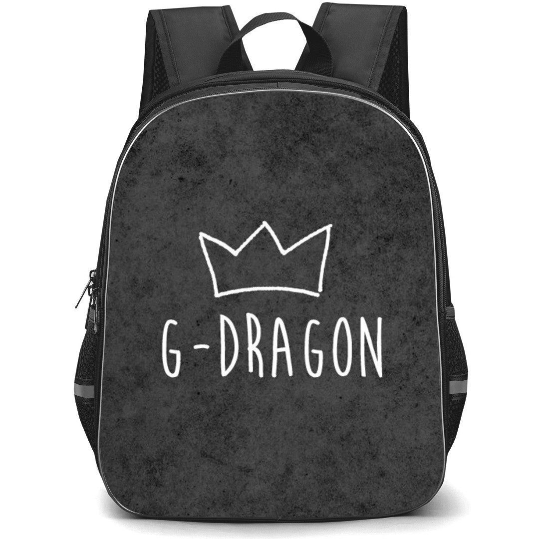 G Dragon Backpack School Bag StudentPack - Crown Chalk Logo