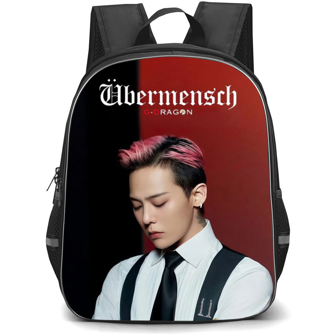 G Dragon Backpack School Bag StudentPack - Fierce Suit Portrait Poster