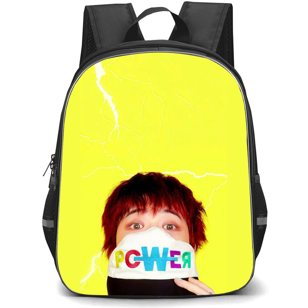 G Dragon Backpack School Bag StudentPack - G Dragon Power Album Cover Poster