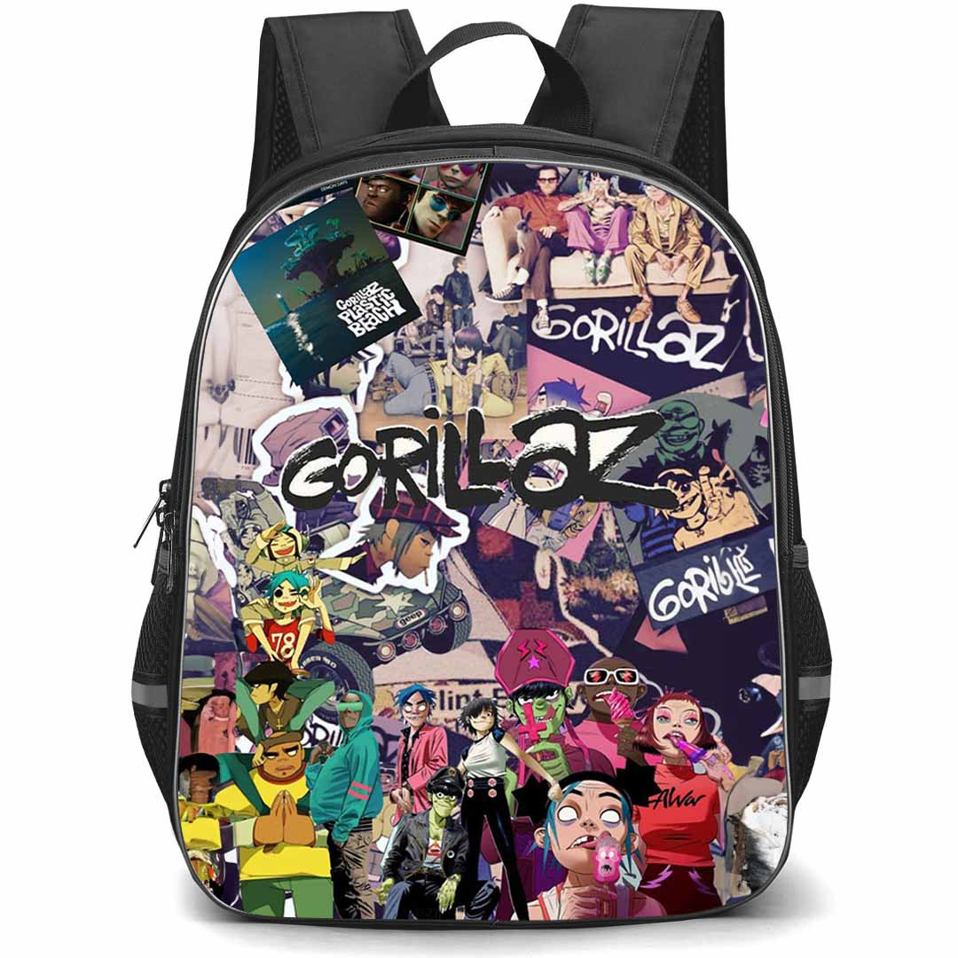 Gorillaz Backpack StudentPack - Gorillaz Stars Shuffle Poster