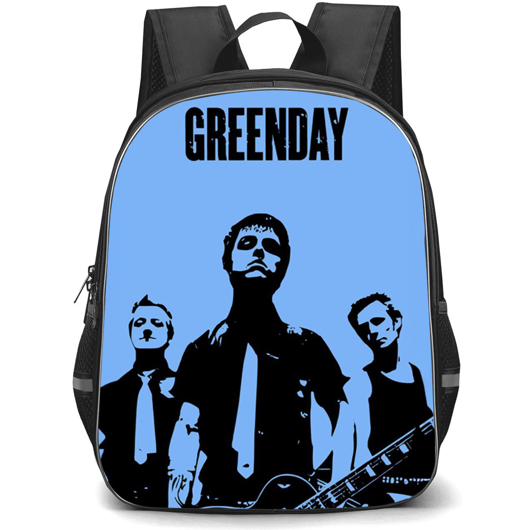 Green Day Backpack StudentPack - Green Day Brand Member Green Graphic Poster