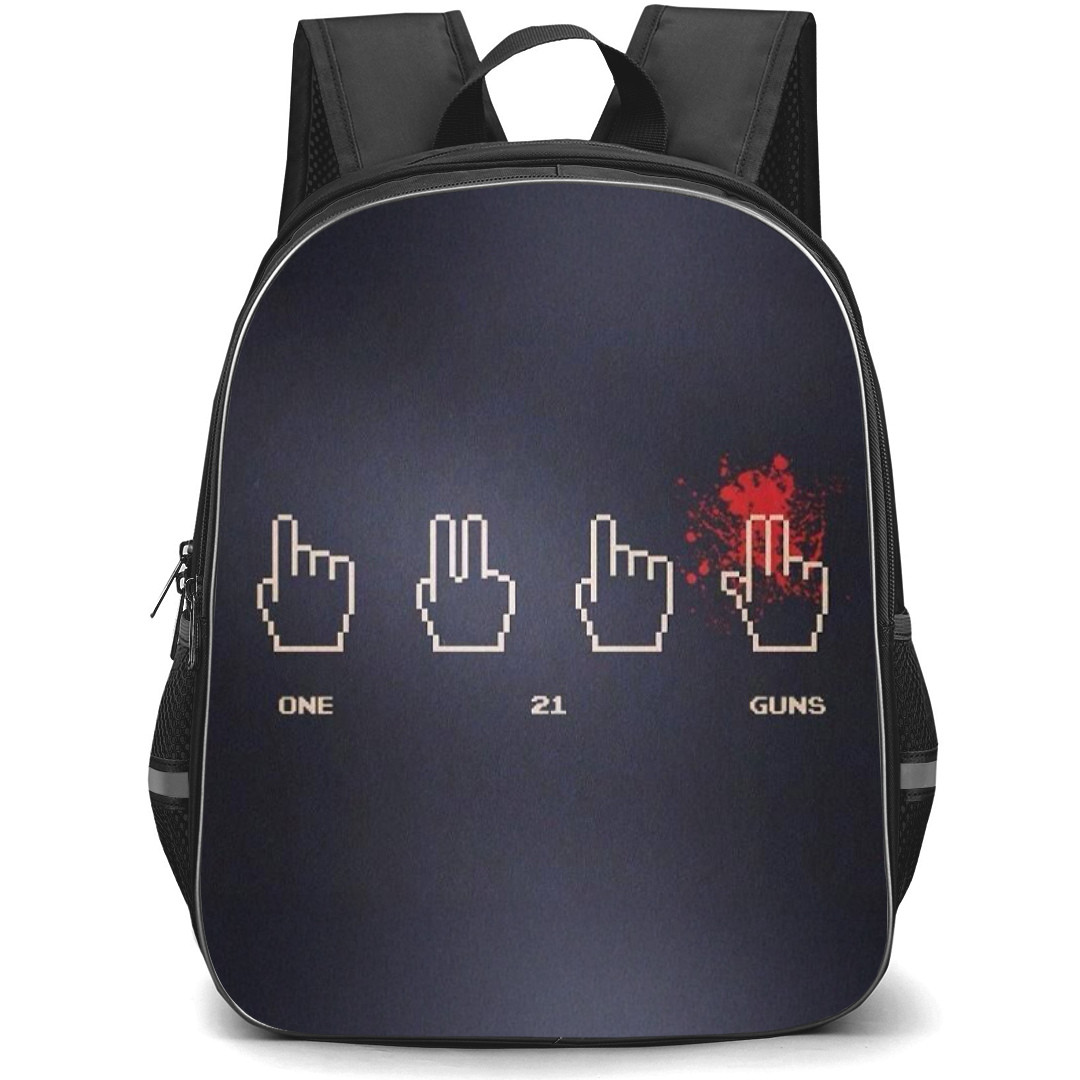 Green Day Backpack StudentPack - Green Day Lonelypersons Shuffle Poster