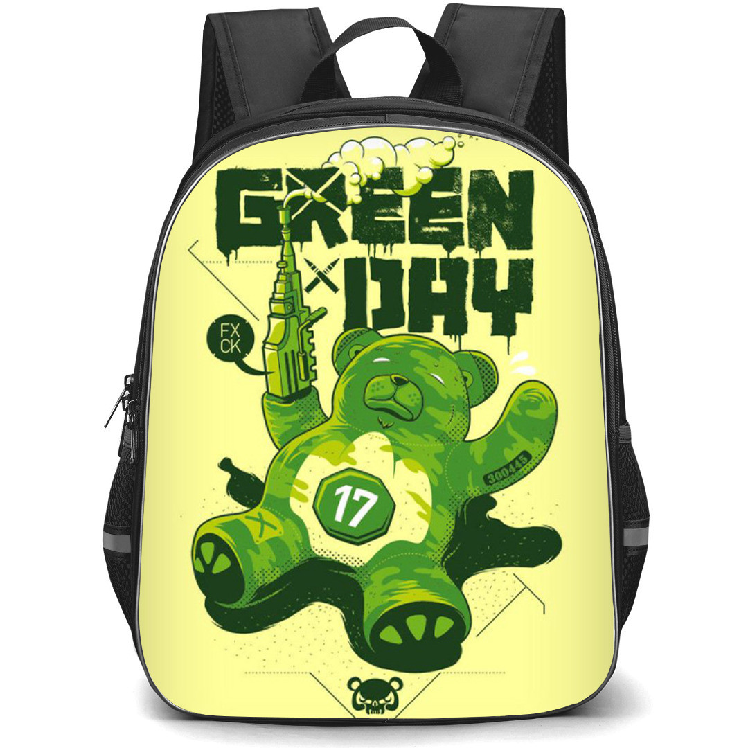 Green Day Backpack StudentPack - Green Day Saviors Poster