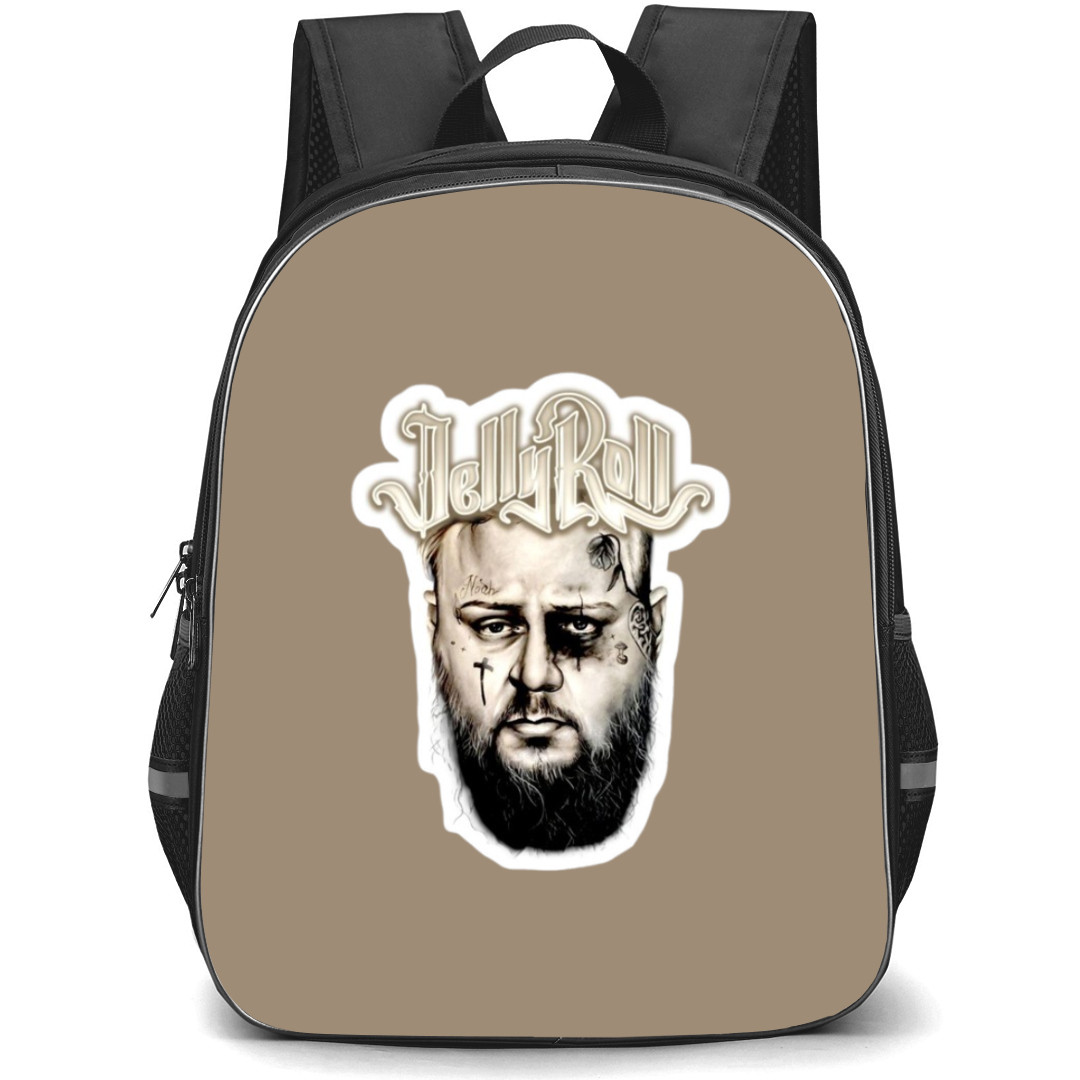 Jelly Roll Backpack StudentPack - Jelly Roll Avatar Sticker Art
