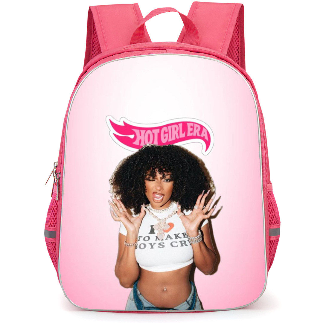 Megan Thee Stallion Backpack School Bag StudentPack - Hot Girl Era Portrait Poster