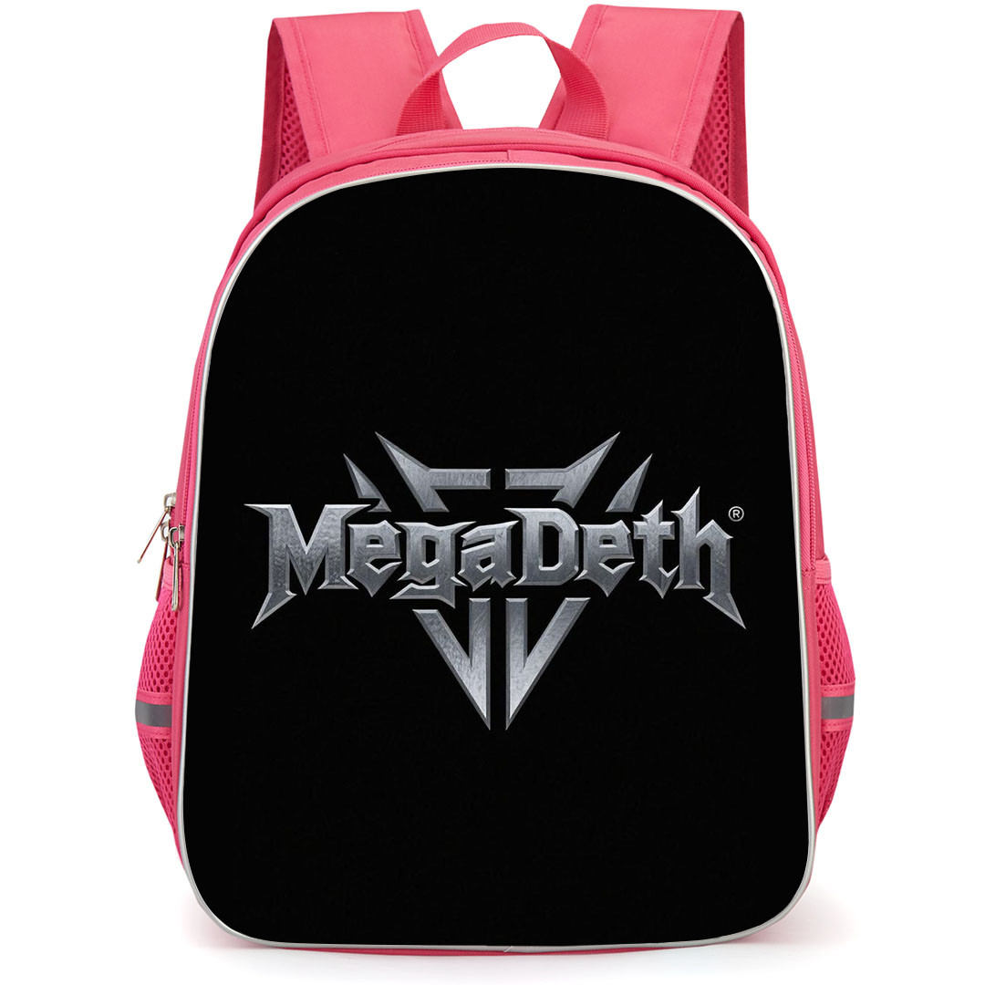 Megadeth Backpack School Bag StudentPack - Megadeth Logo Sticker