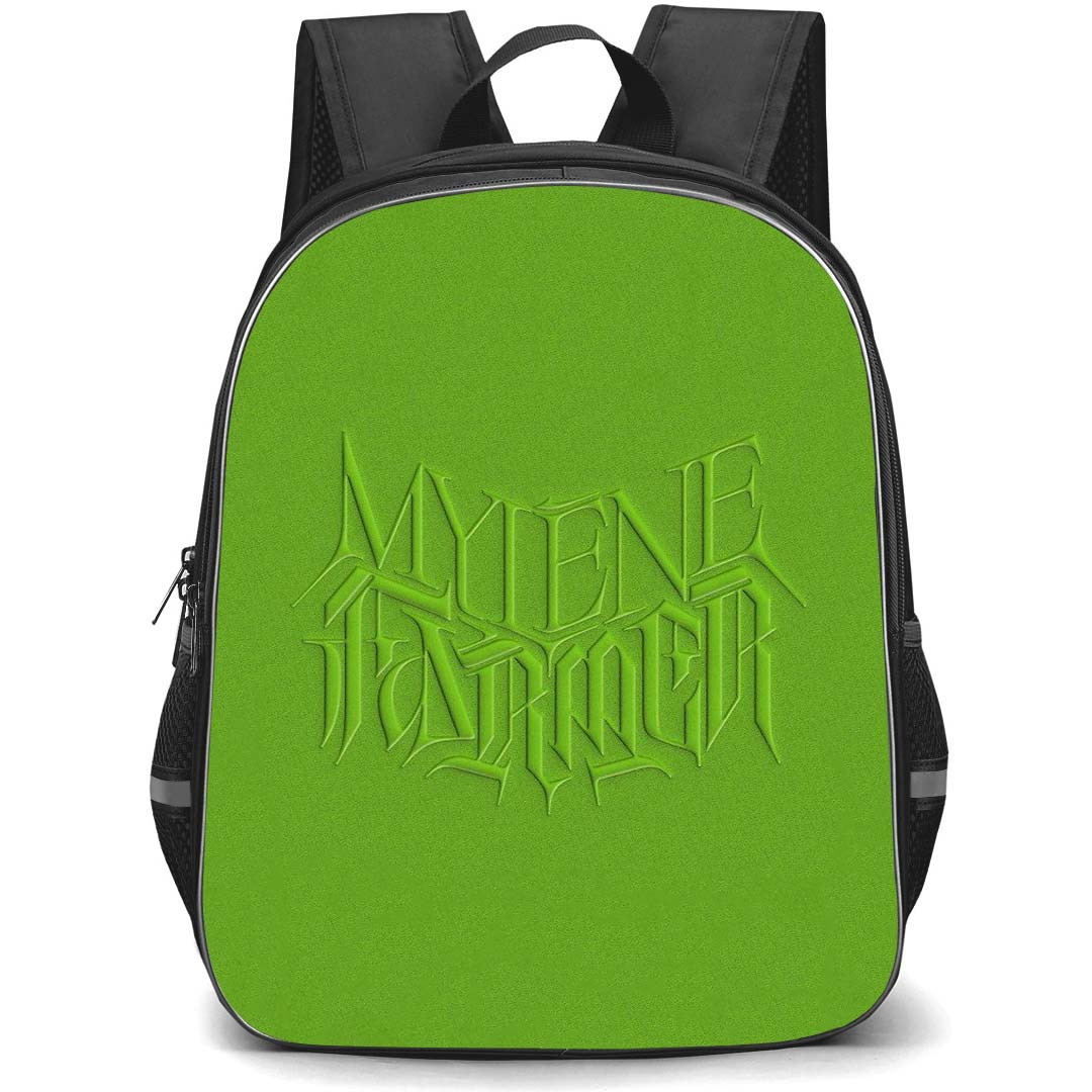 Mylene Farmer Backpack School Bag StudentPack - Mylene Farmer Rayon Vert Album Cover Poster