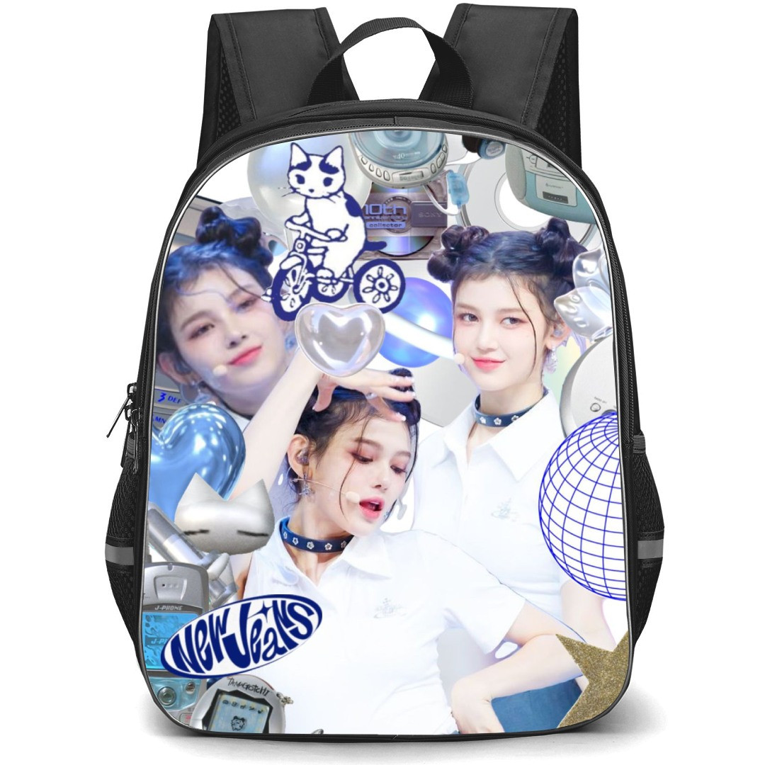 New Jeans Danielle Backpack StudentPack - Danielle Portrait Collage