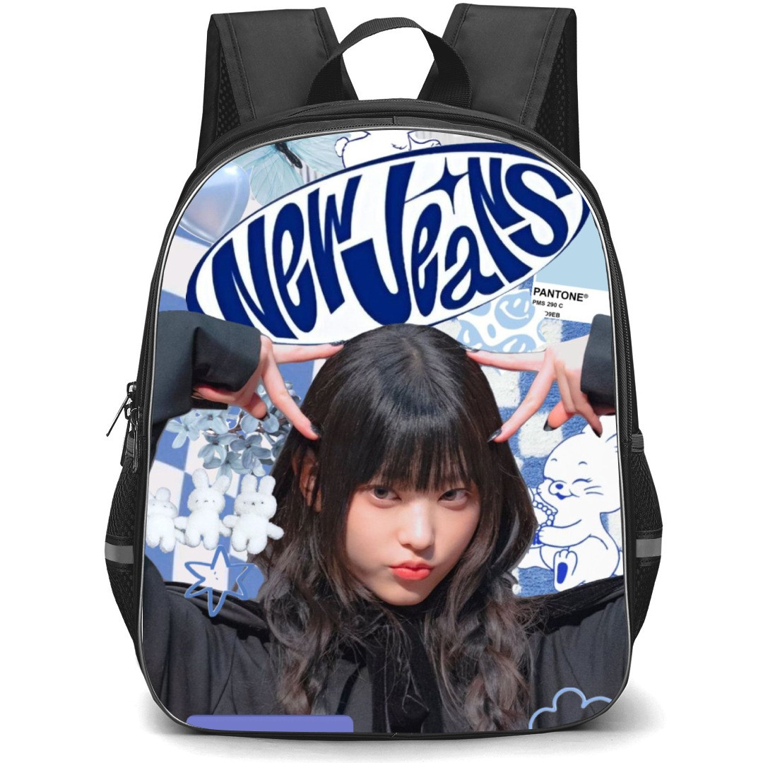 New Jeans Haerin Backpack StudentPack - Haerin Portrait Poster