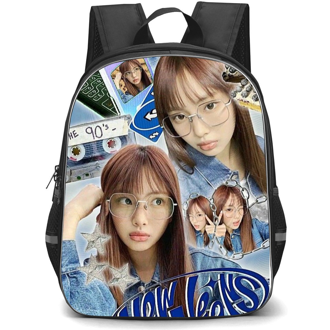 New Jeans Hyein Backpack StudentPack - Hyein The 90s Poster