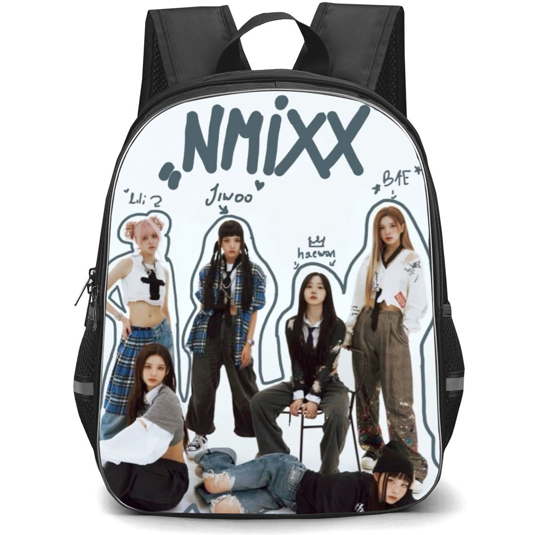 NMIXX Backpack StudentPack - NMIXX Group Names Word Art