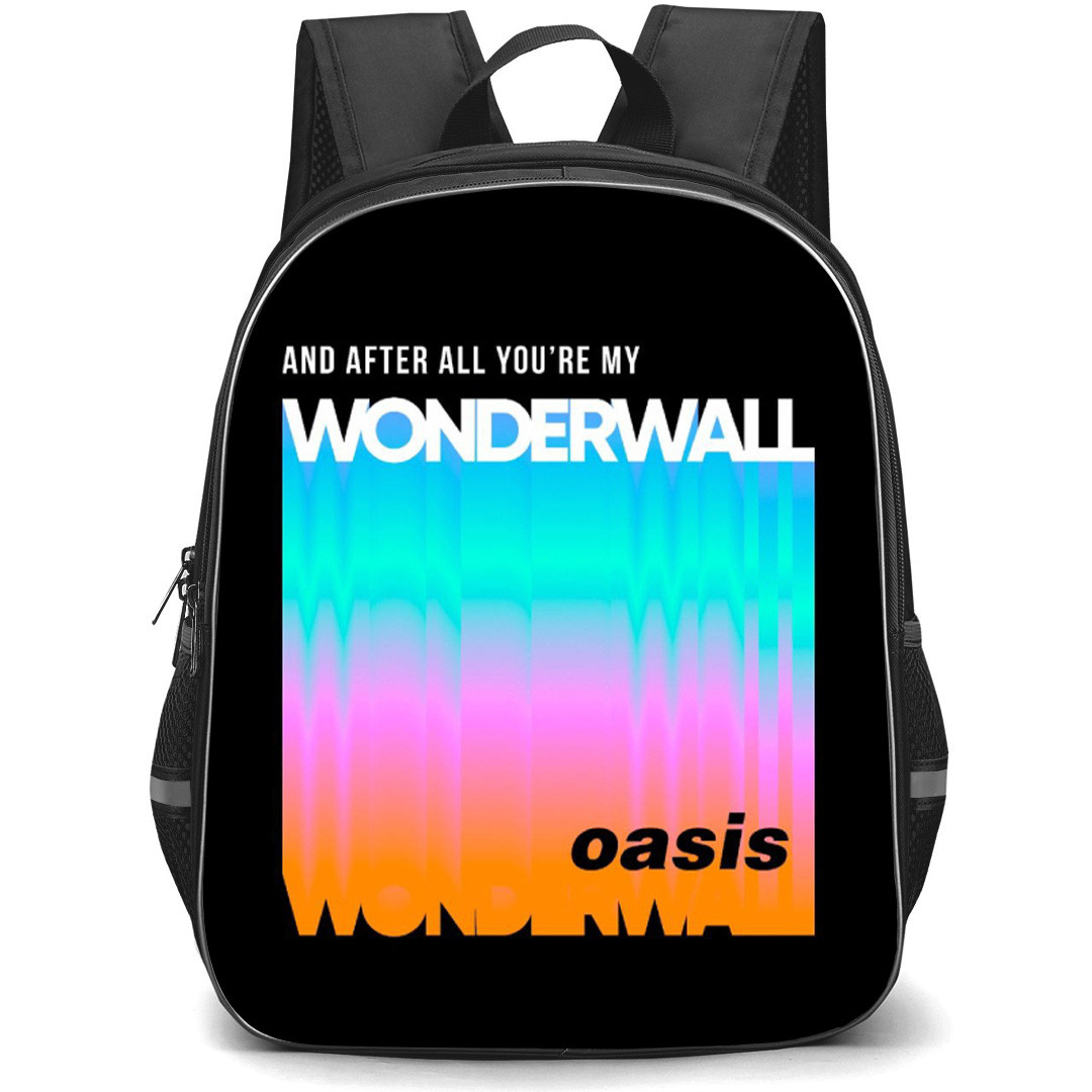 Oasis Backpack School Bag StudentPack - After All Wonderwall Poster