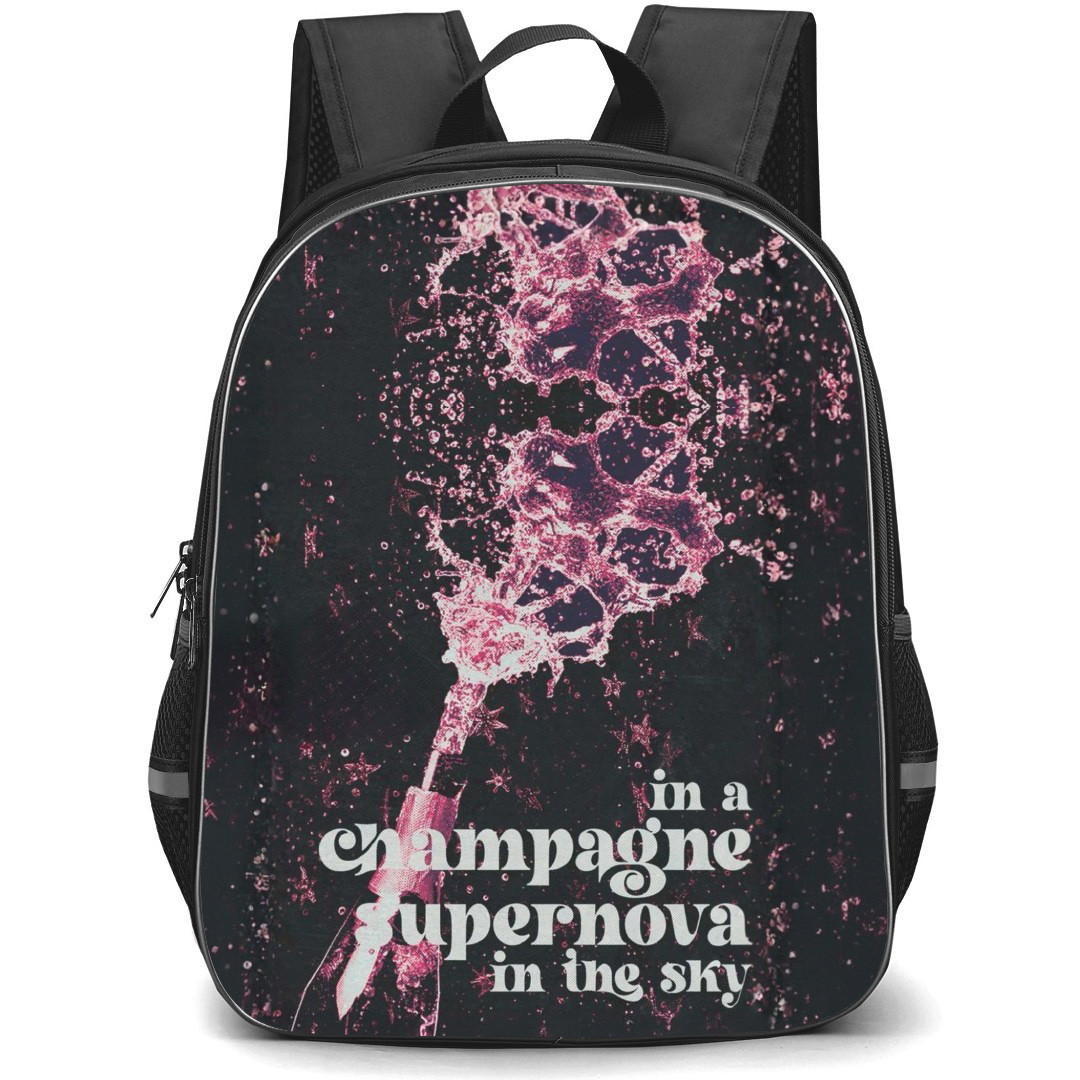 Oasis Backpack School Bag StudentPack - Champagne Supernova Battle Poster