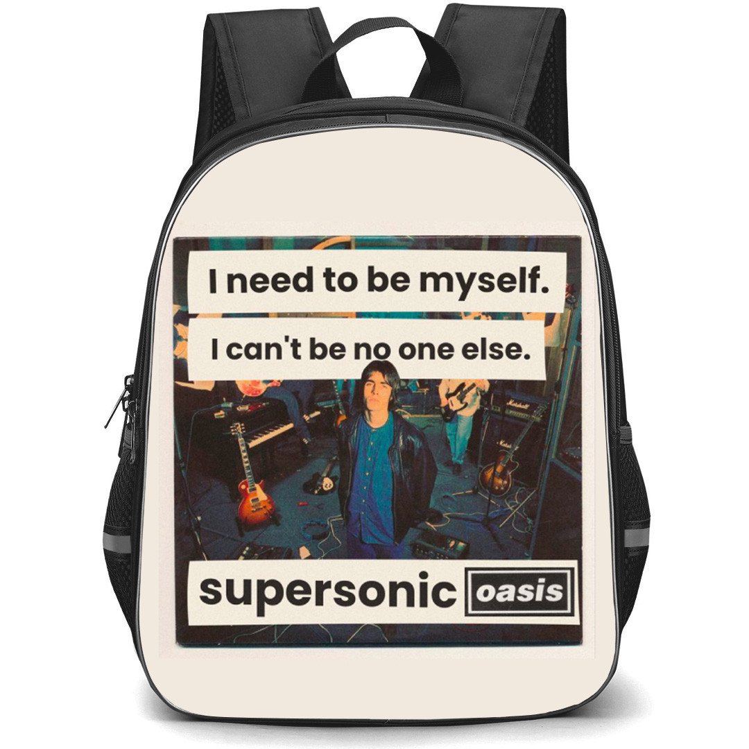 Oasis Backpack School Bag StudentPack - Supersonic Album Post er