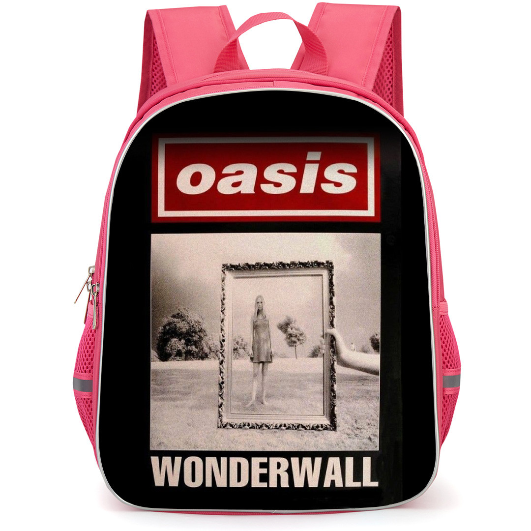Oasis Backpack School Bag StudentPack - Wonderwall Album Cover