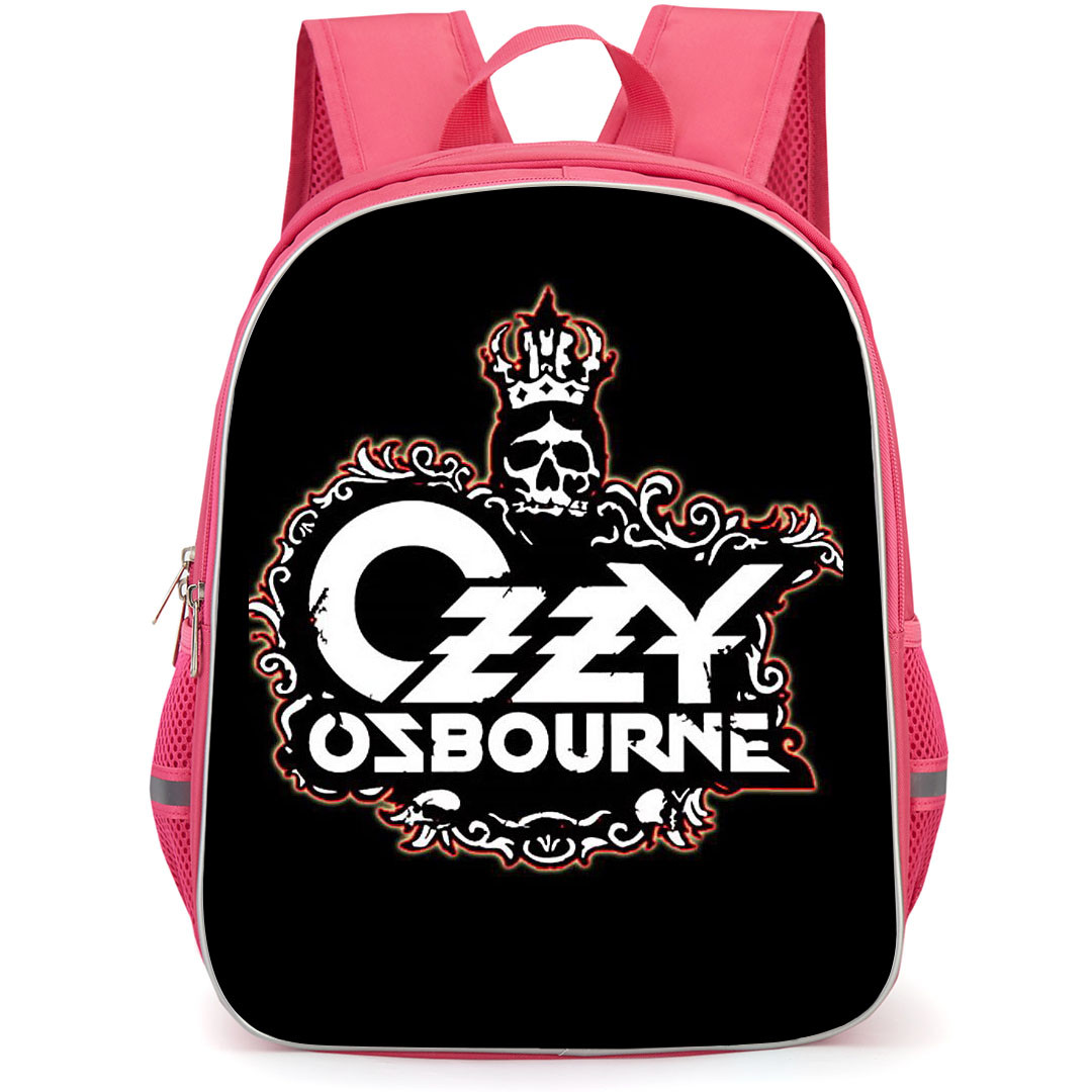 Pop Star Ozzy Osbourne Backpack StudentPack - Black Rain Alternative CoverOzzy Poster