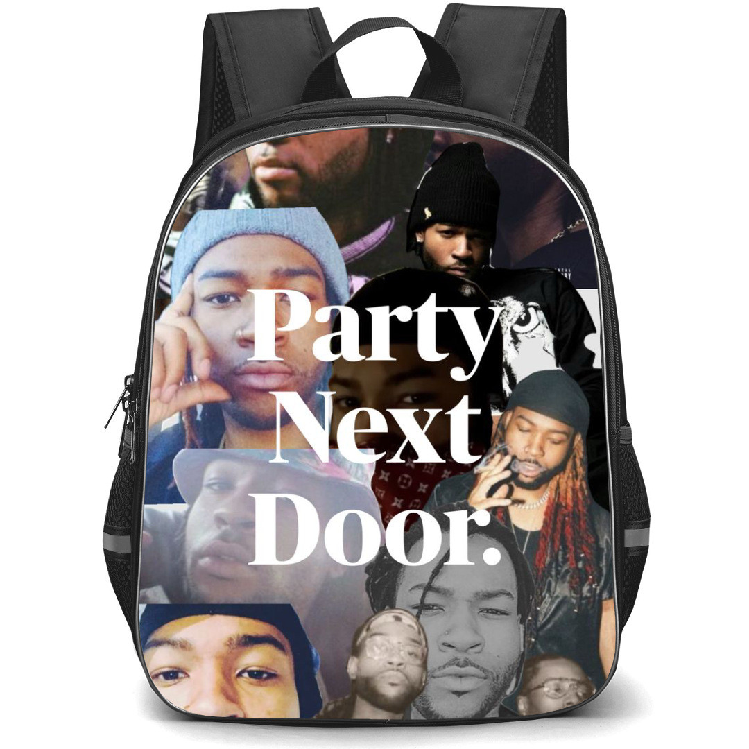 PARTYNEXTDOOR Backpack StudentPack - PartyNextDoor Expression Collage