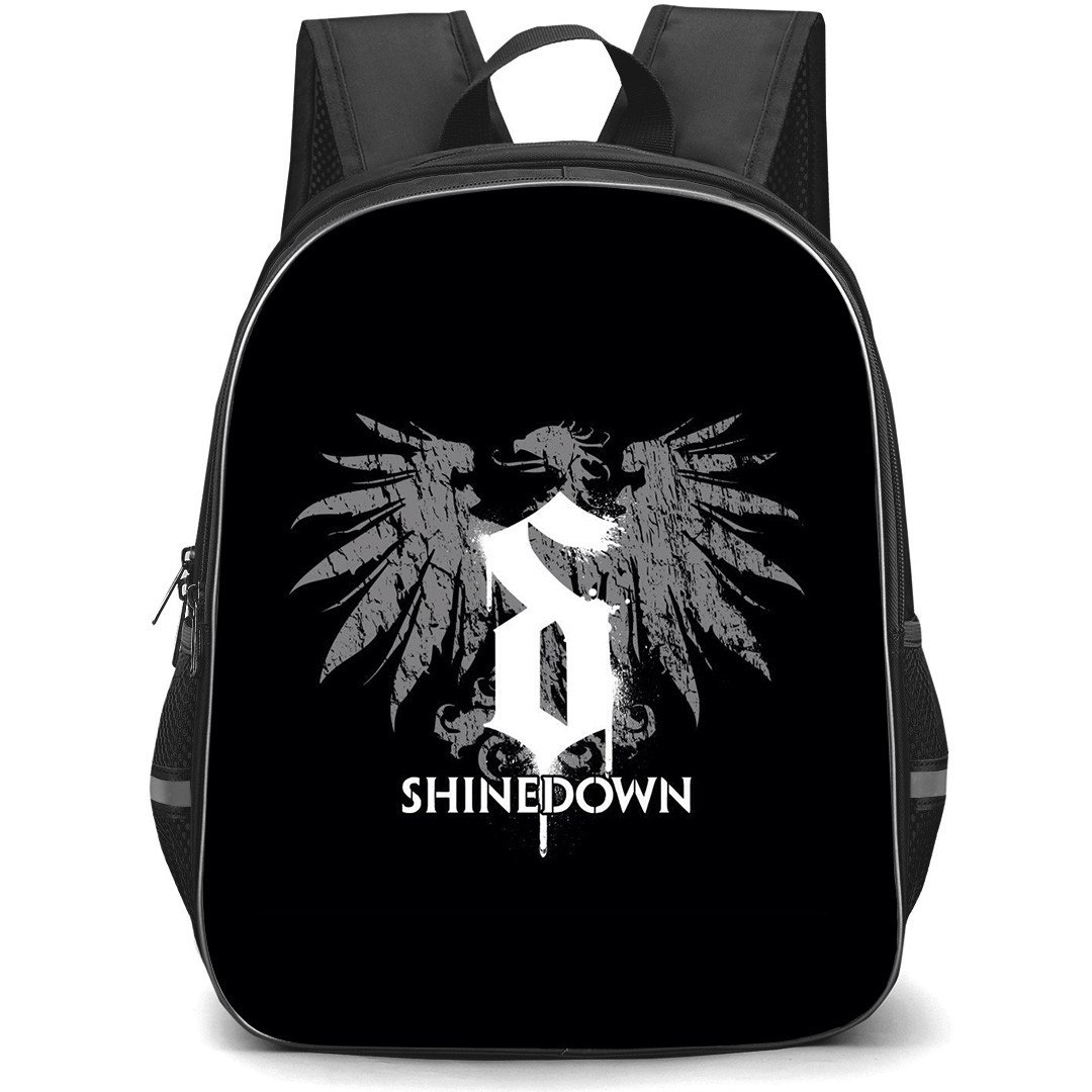 Shinedown Backpack School Bag StudentPack - Shinedown Logo Fan Art Poster