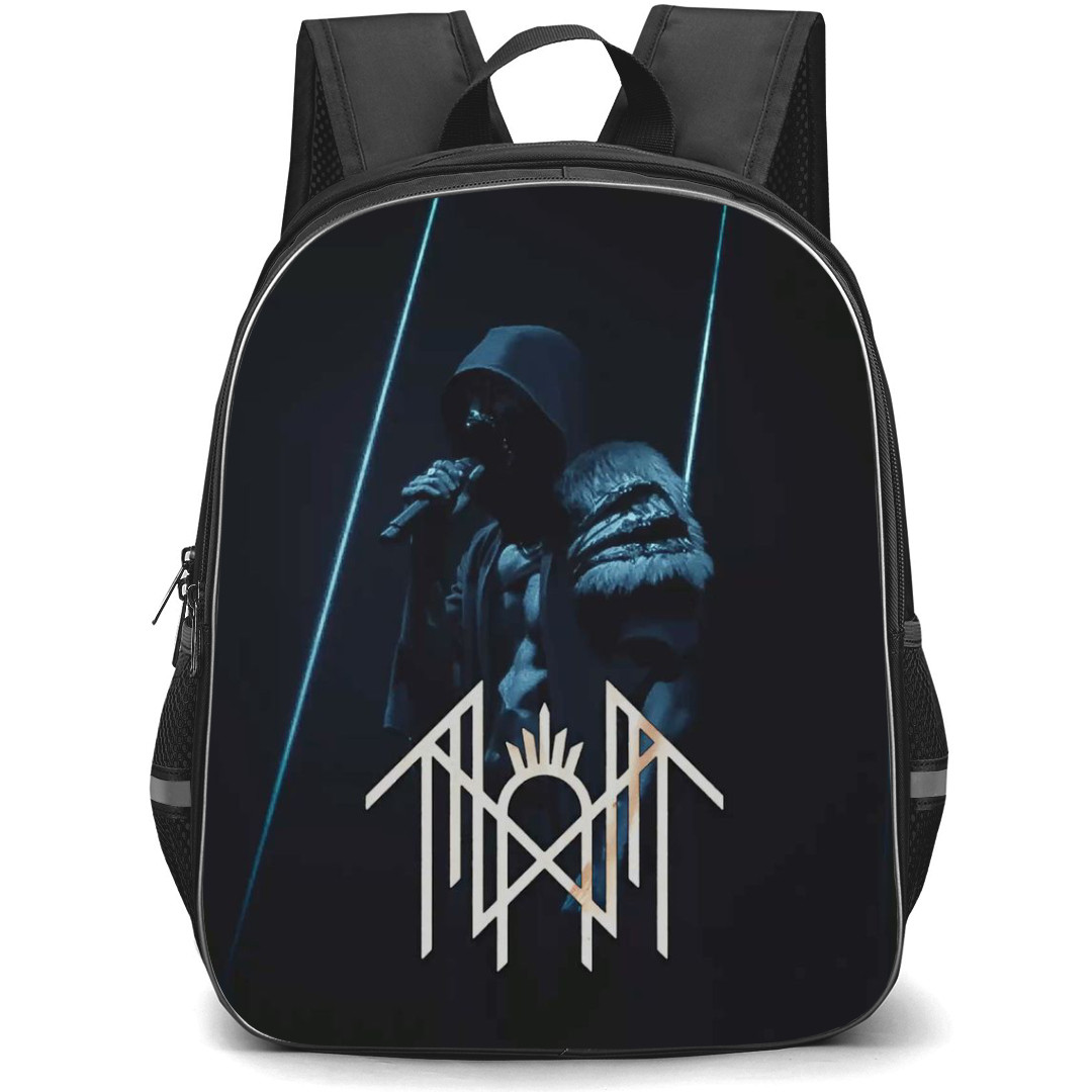 Sleep Token Backpack StudentPack - Sleep Token Side Portrait Black Background